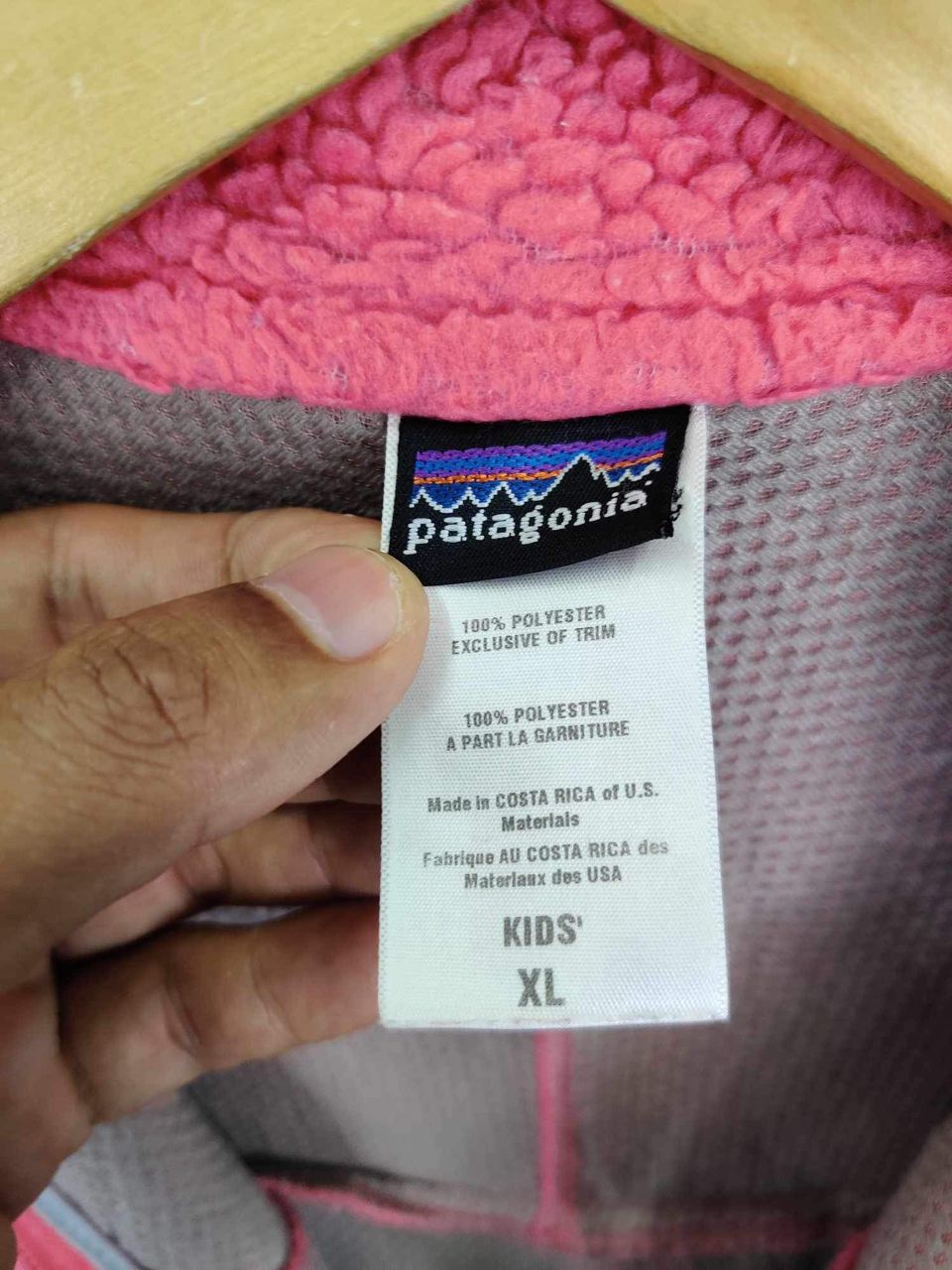 Patagonia Vintage Patagonia Kids Retro Deep Pile Fleece Jacket Size US XL / EU 56 / 4 - 12 Thumbnail