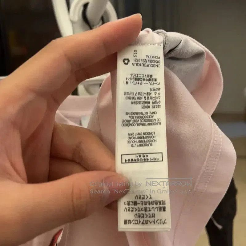 Burberry Burberry Pink Cotton T-Shirt with Deer Graphic. Size XXS / US 00 / IT 34 - 5 Thumbnail