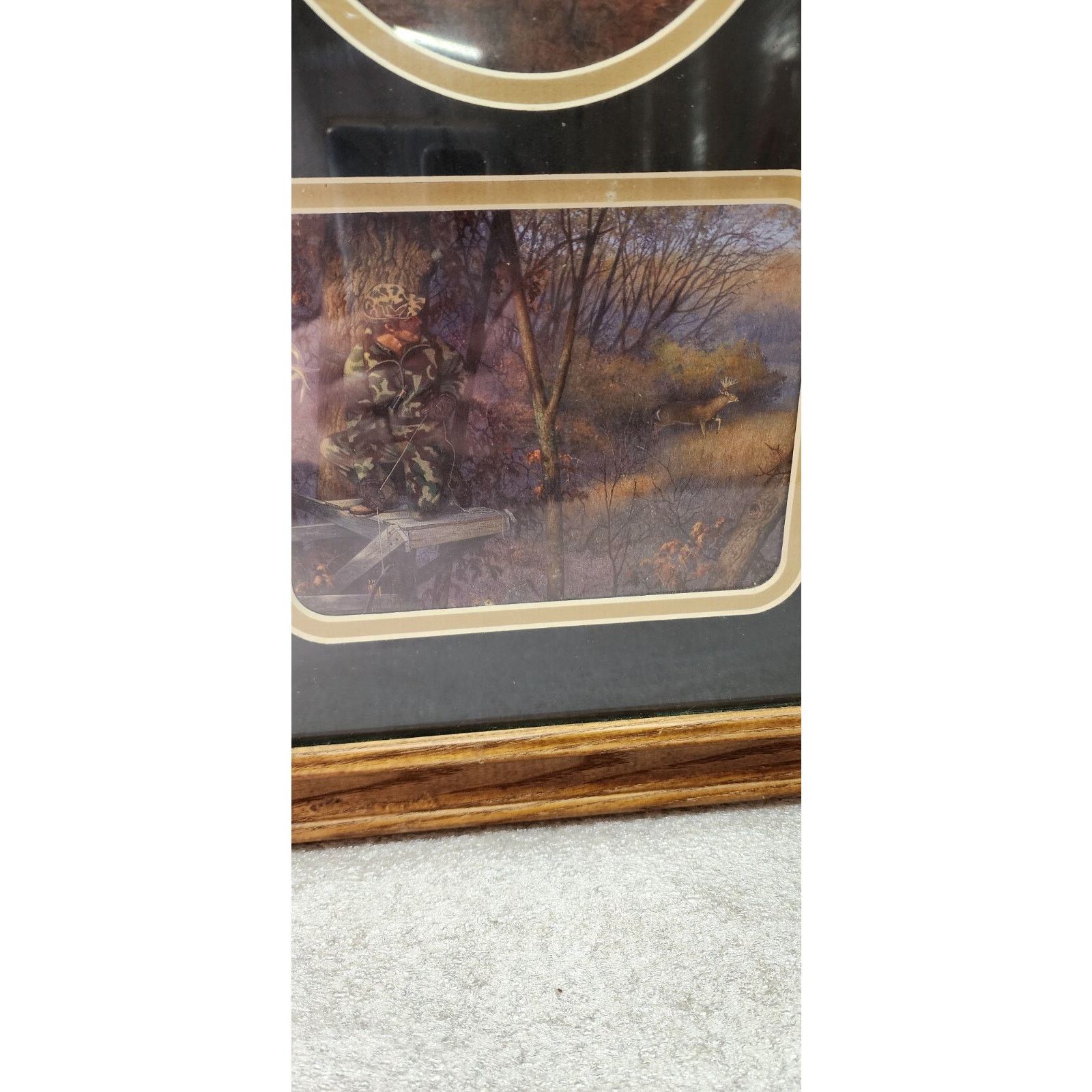 Bass Pro Shops Bass Pro Shop Framed Matted Picture 3 Pics In 1 Outdoor BB Size ONE SIZE - 2 Thumbnail