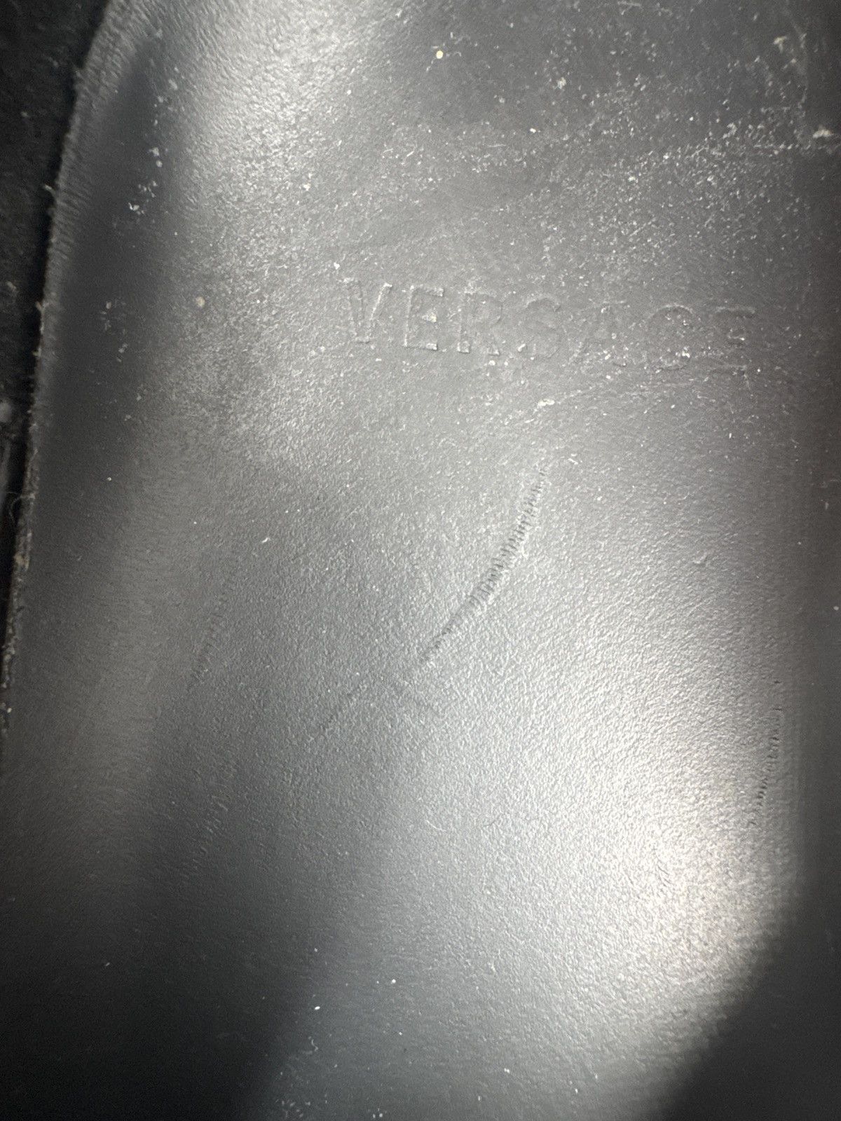 Versace All Over Logo Slip Ons