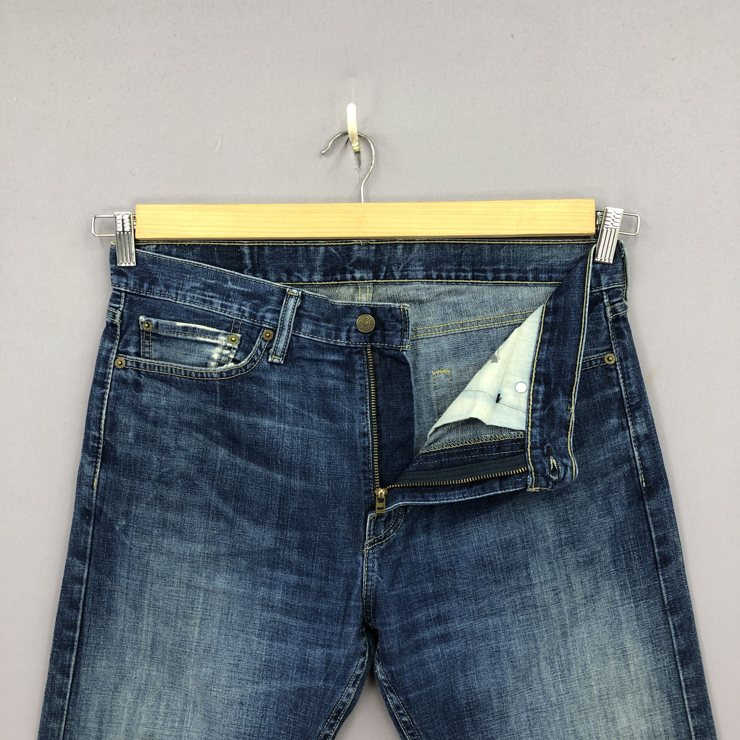 Levi's Vintage Y2K Levis Blue Jeans Denim Pants BS47146 Size US 34 / EU 50 - 5 Thumbnail