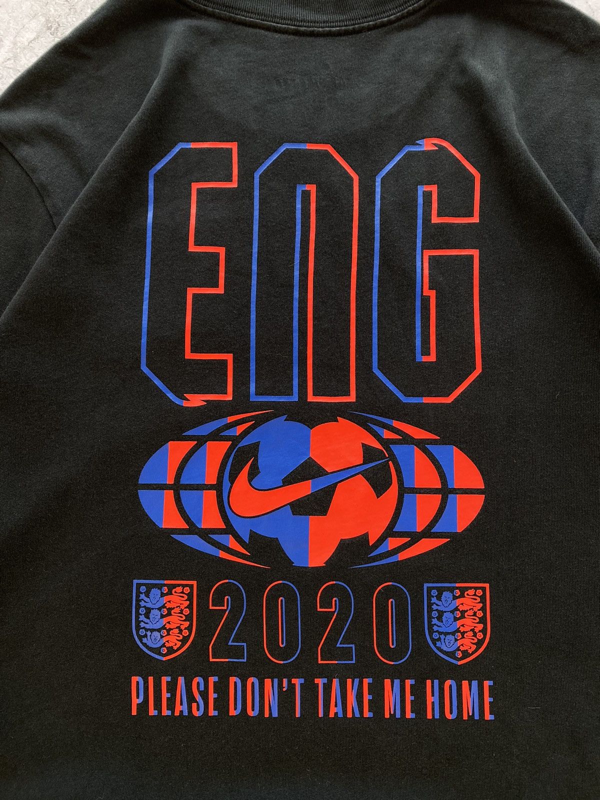 Nike Rare Nike England National Team 2019/2020 T-Shirt Black Size US M / EU 48-50 / 2 - 6 Thumbnail