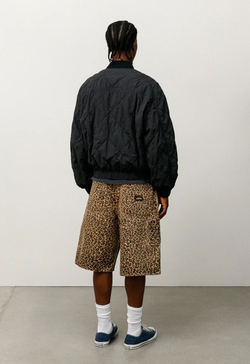 Stussy Stussy leopard cheetah denim work short jort SS26 30W Size US 30 / EU 46 - 7 Thumbnail