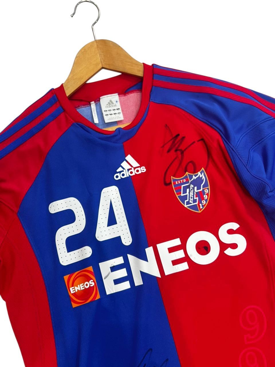 Adidas J League FC Tokyo 2008 Home Jersey Size US S / EU 44-46 / 1 - 2 Thumbnail