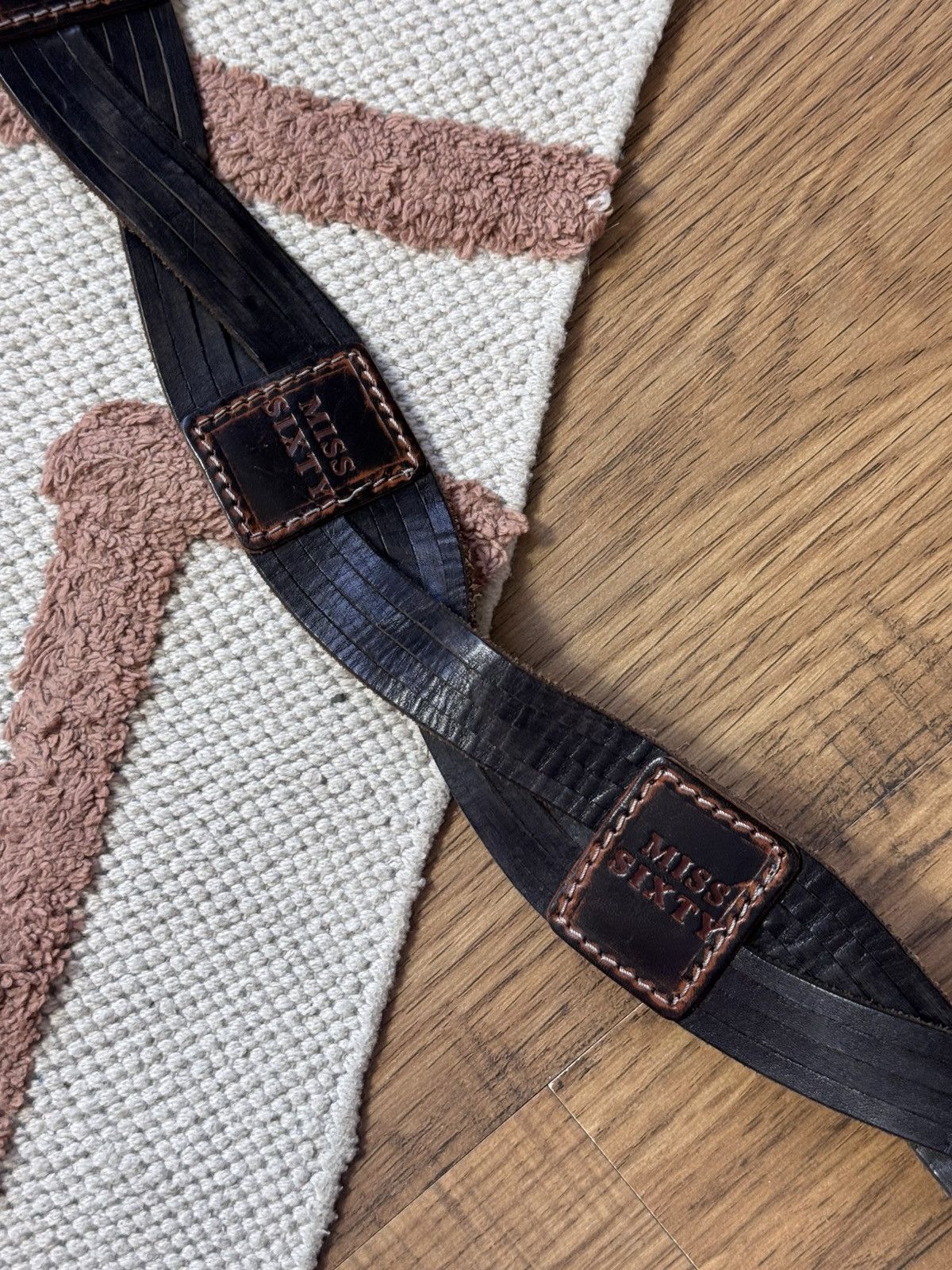 Miss Sixty VINTAGE MISS SIXTY ‘60 LEATHER BELT Size ONE SIZE - 5 Thumbnail