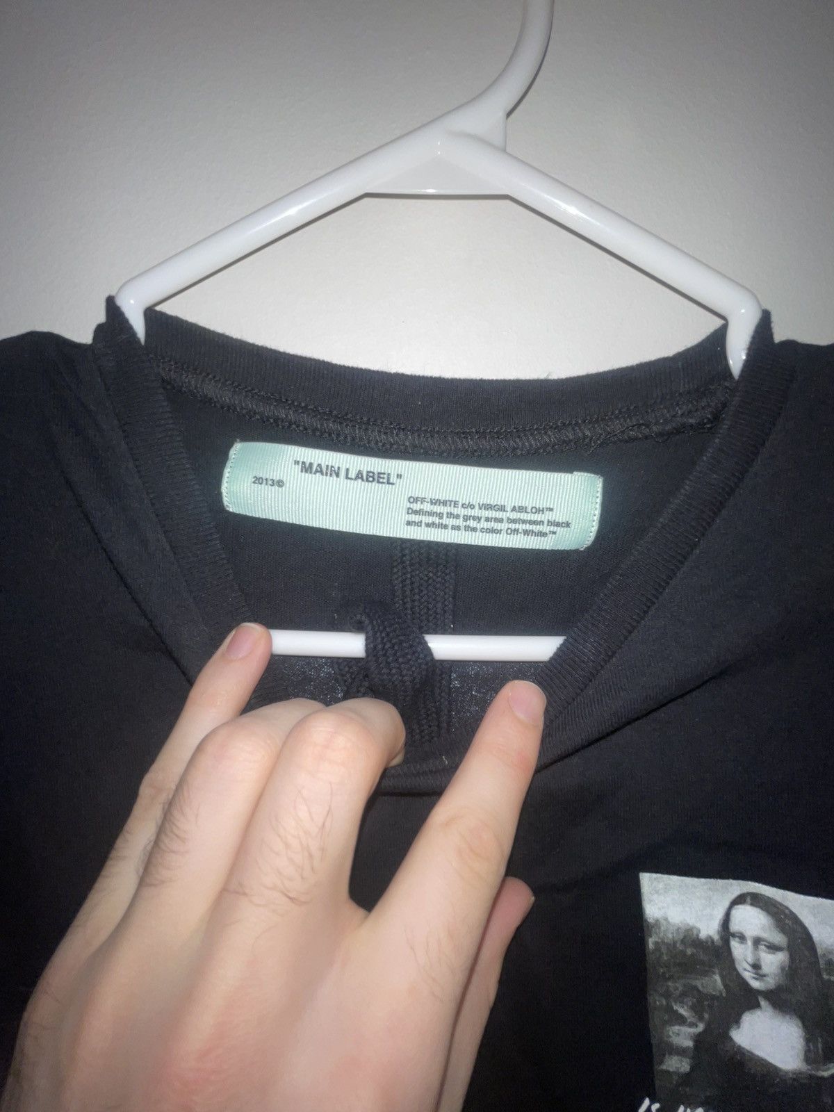 Off-White Off-White Long Sleeve T-shirt Mona Lisa Size US S / EU 44-46 / 1 - 5 Thumbnail