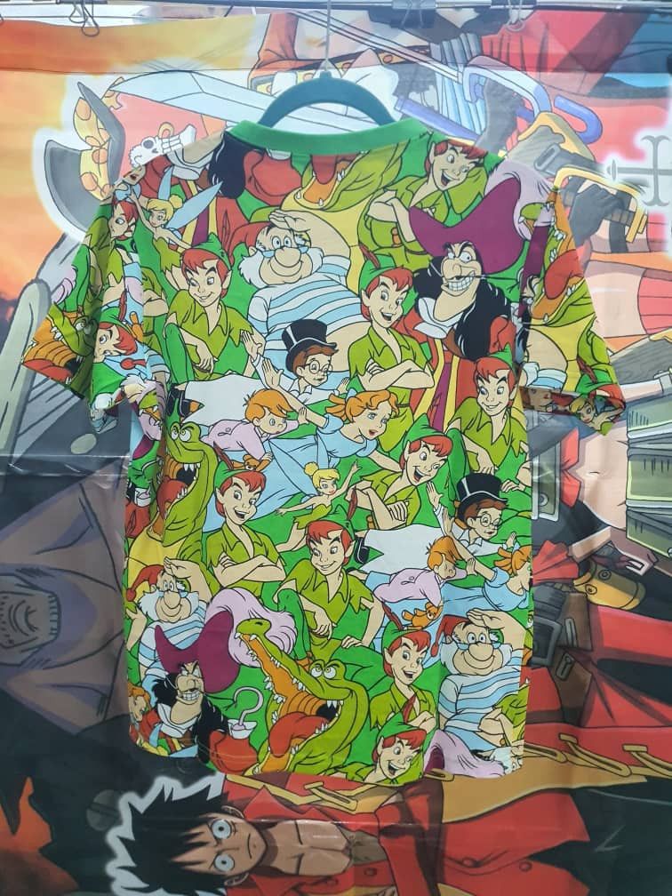 Other Rare Peterpan x Disney full print shirt Size US M / EU 48-50 / 2 - 3 Thumbnail