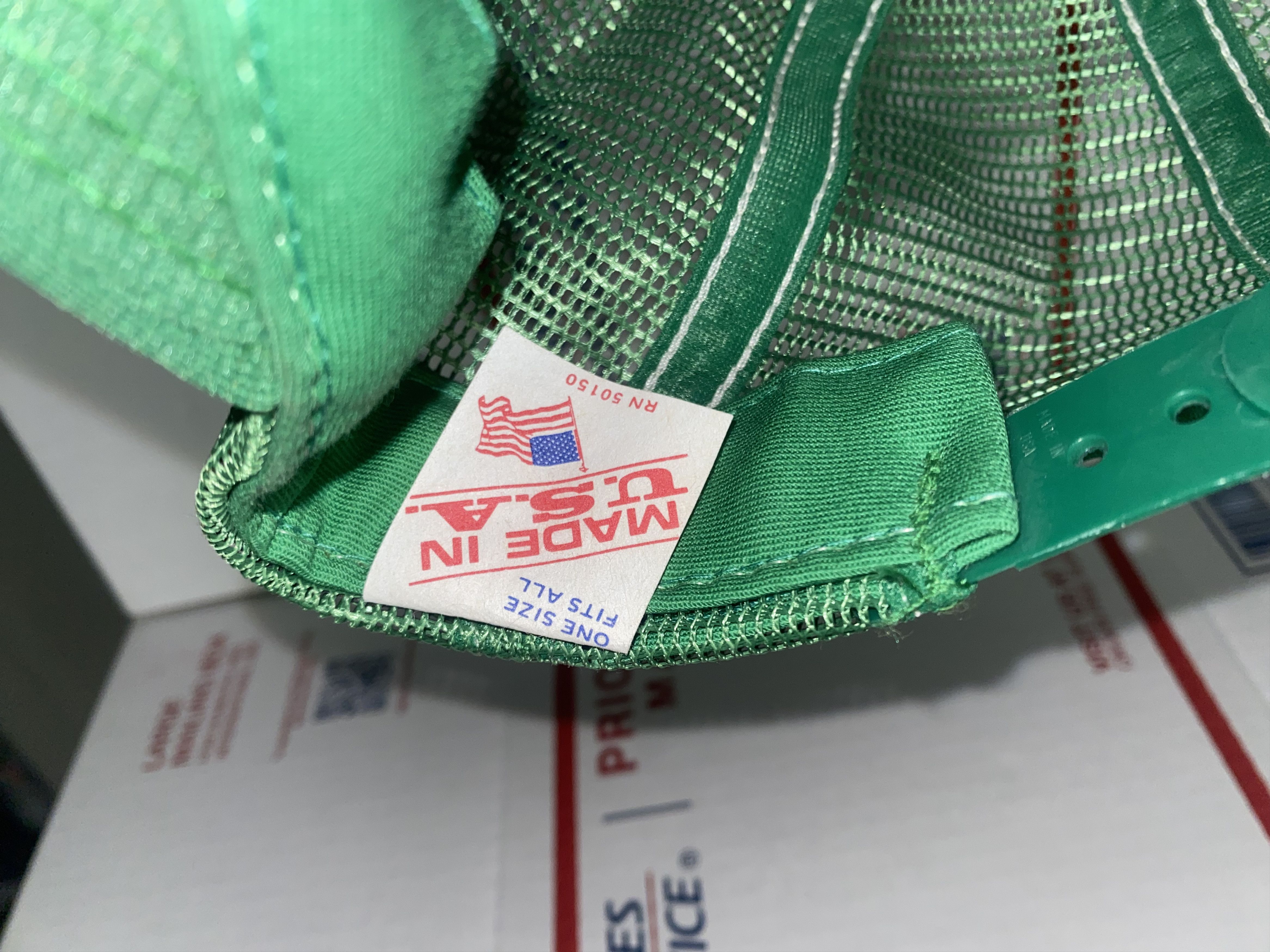 Vintage vtg Snapback Hat mesh Trucker Cap ISI Kentucky Company Brand Size ONE SIZE - 5 Thumbnail