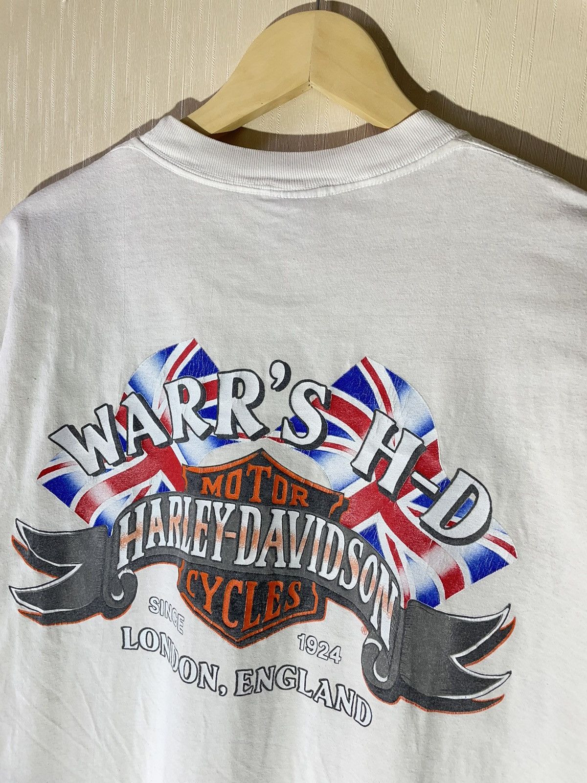 Harley Davidson Harley Davidson 2001 vintage T shirt made in USA Size US XL / EU 56 / 4 - 3 Thumbnail