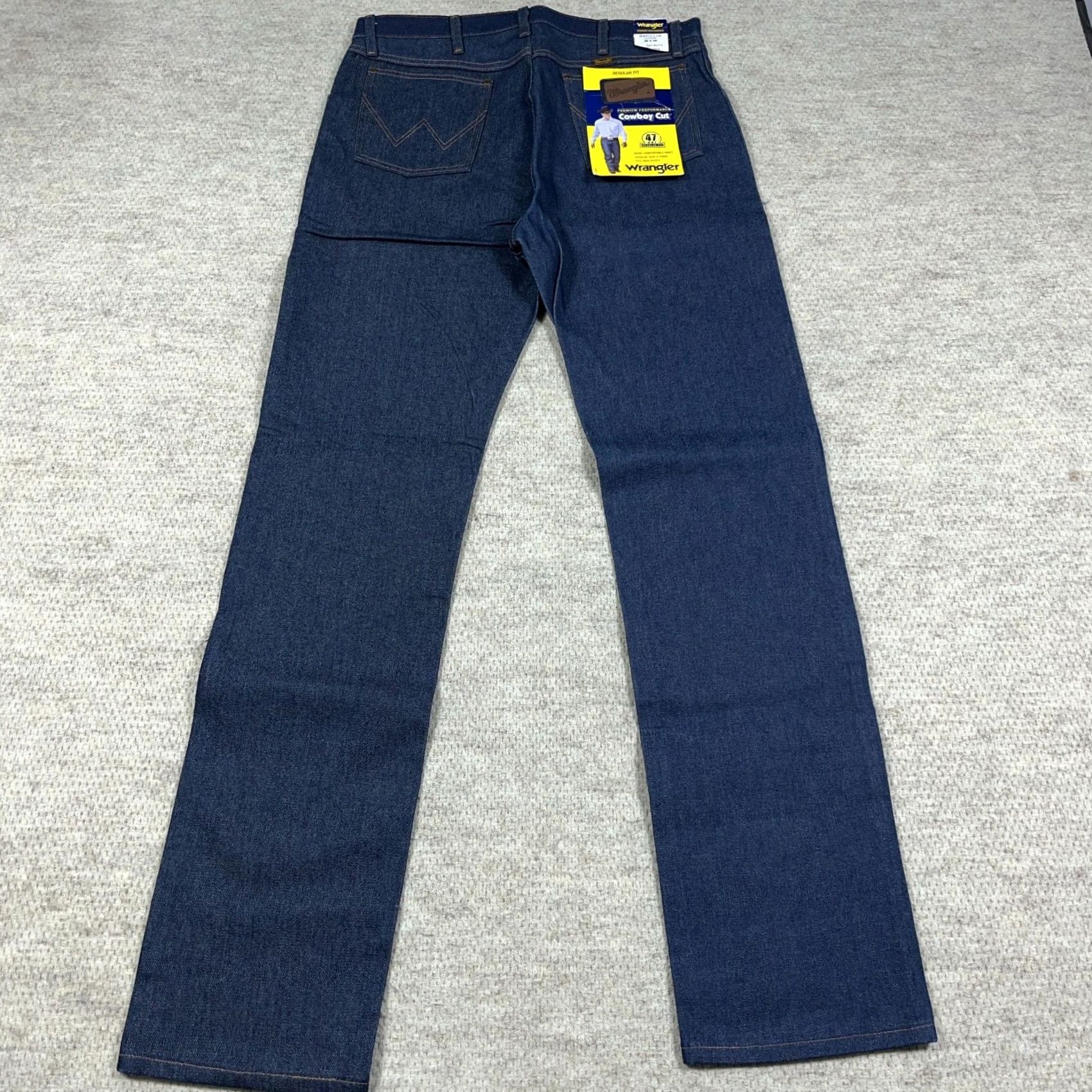 Wrangler Wrangler Jeans Men 36x38 Cowboy Cut Regular Fit 13MWZ Dark Rodeo Western Jeans Size US 36 / EU 52 - 2 Thumbnail