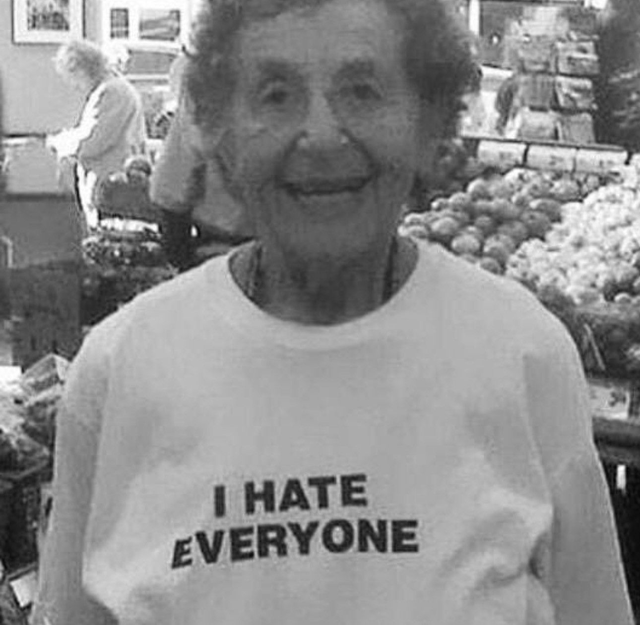 Japanese Brand Streetwear Harajuku Hate Everyone T Shirt Size US L / EU 52-54 / 3 - 1 Thumbnail