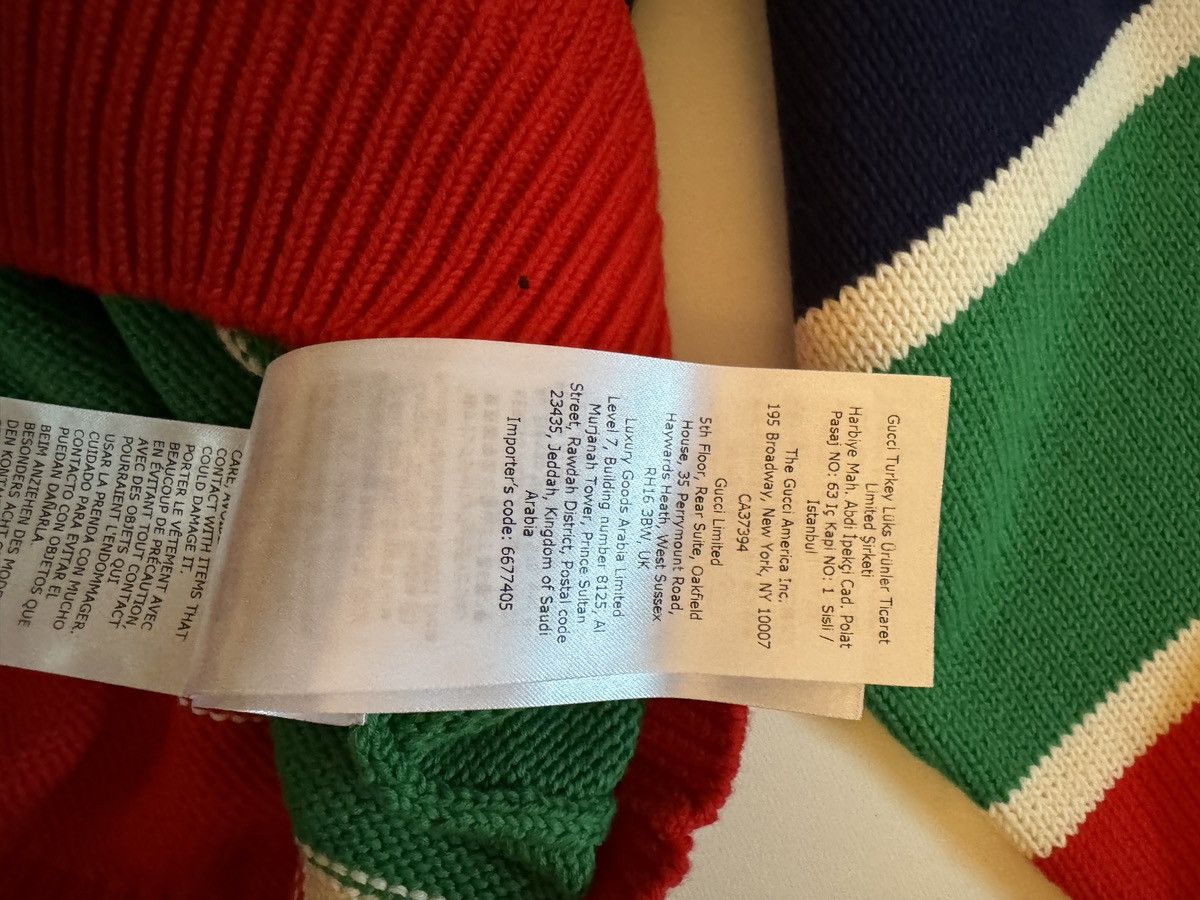 Gucci Gucci wool knit sweater Size US L / EU 52-54 / 3 - 4 Thumbnail