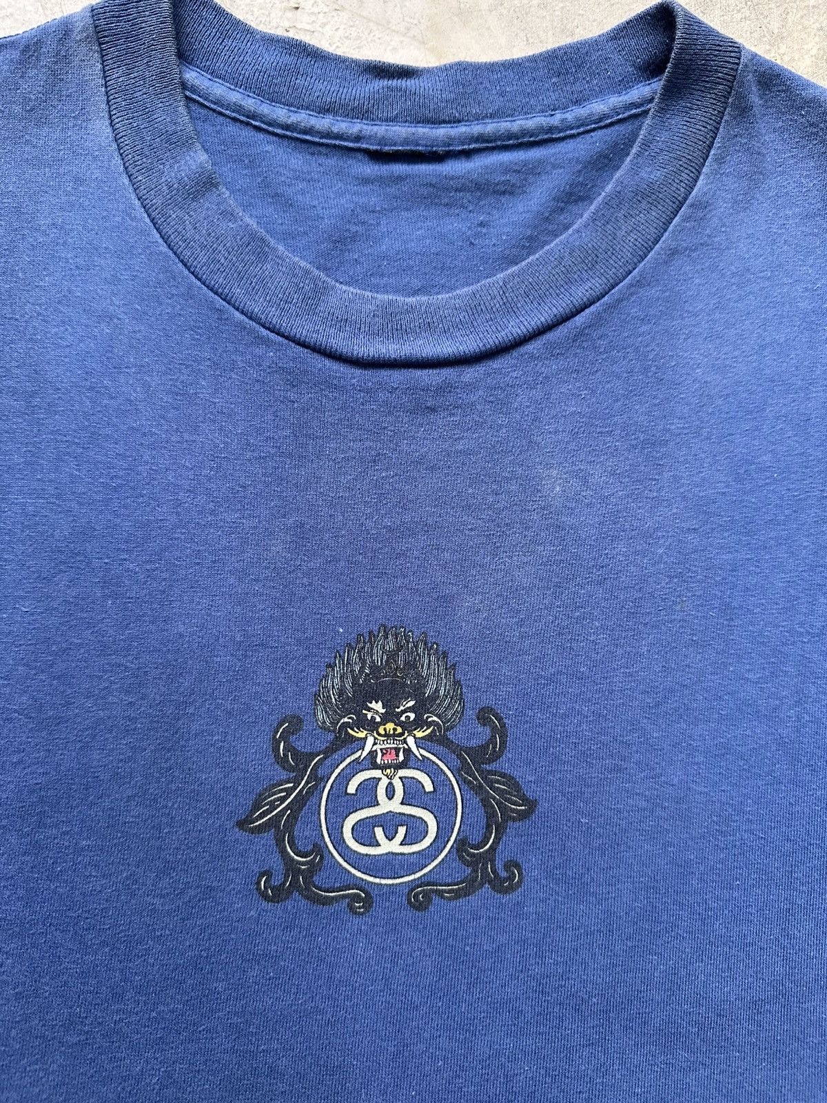 Vintage Vintage 80s Stussy Dragon Tee Size US M / EU 48-50 / 2 - 6 Thumbnail