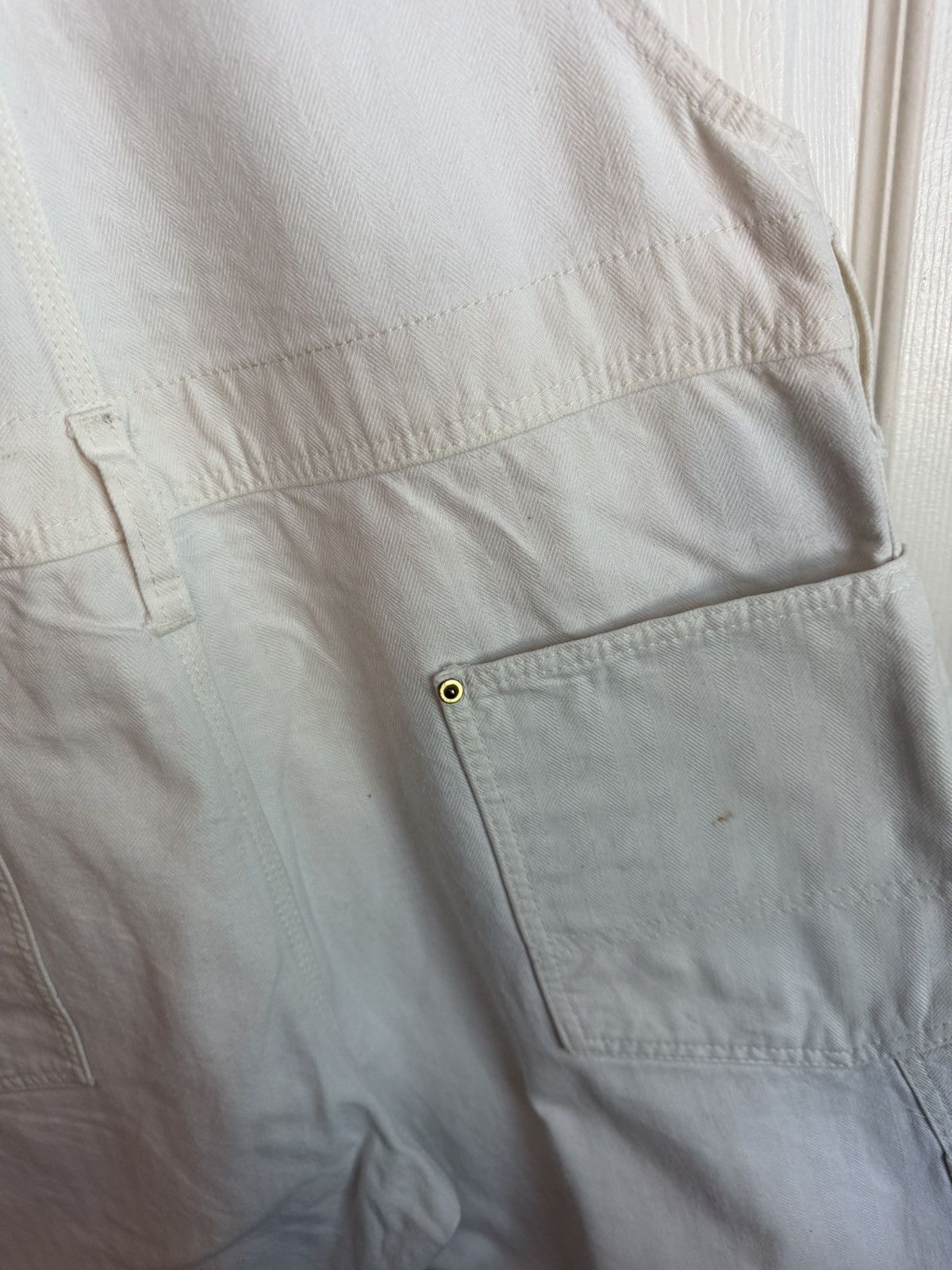 Iron Heart Iron Heart Herringbone Ecru Engineer Overalls Size US 32 / EU 48 - 7 Thumbnail