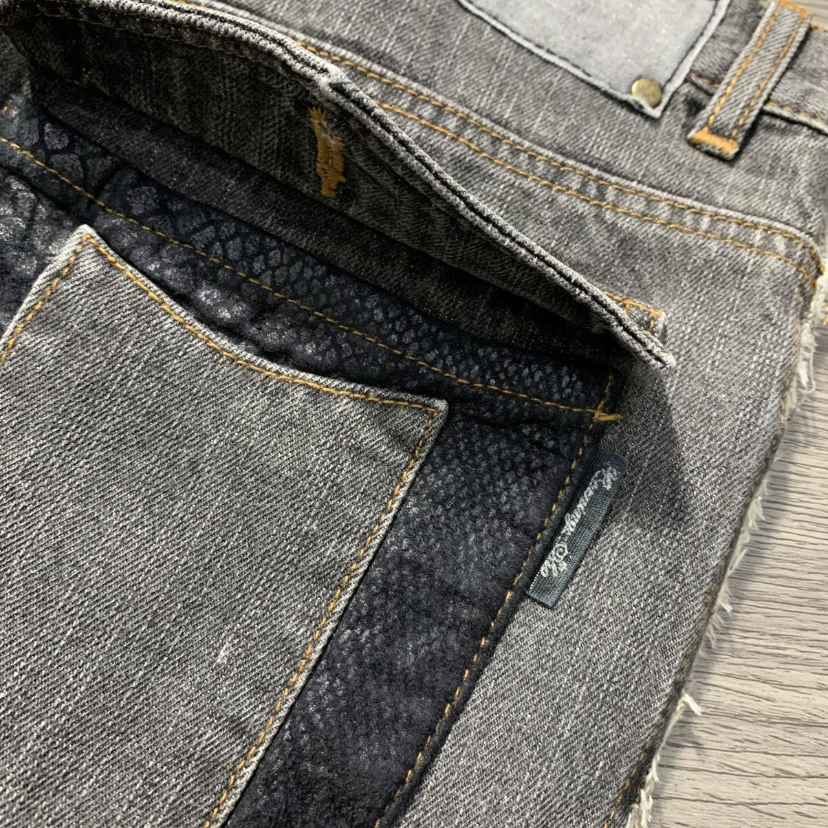 Other BERNINGS-SHO DISTRESSED FLARE JEANS Size 30" / US 8 / IT 44 - 9 Thumbnail