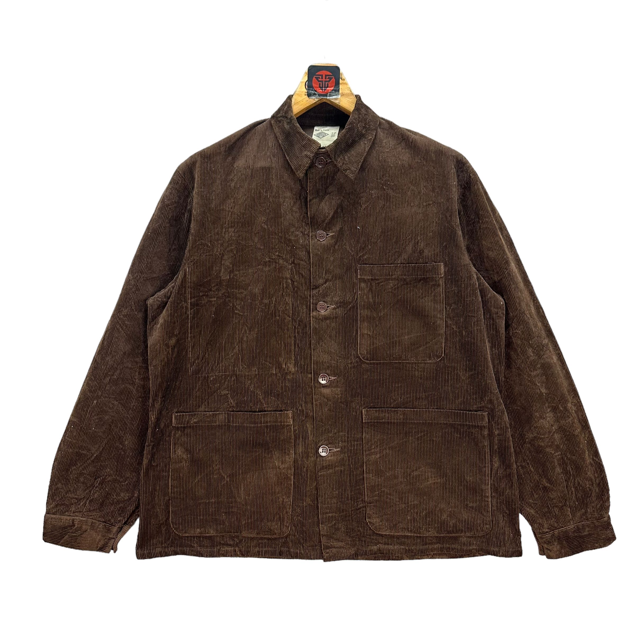 Danton RARE💥 DANTON CORDUROY JACKET #7588-155 Size US M / EU 48-50 / 2 - 1 Thumbnail