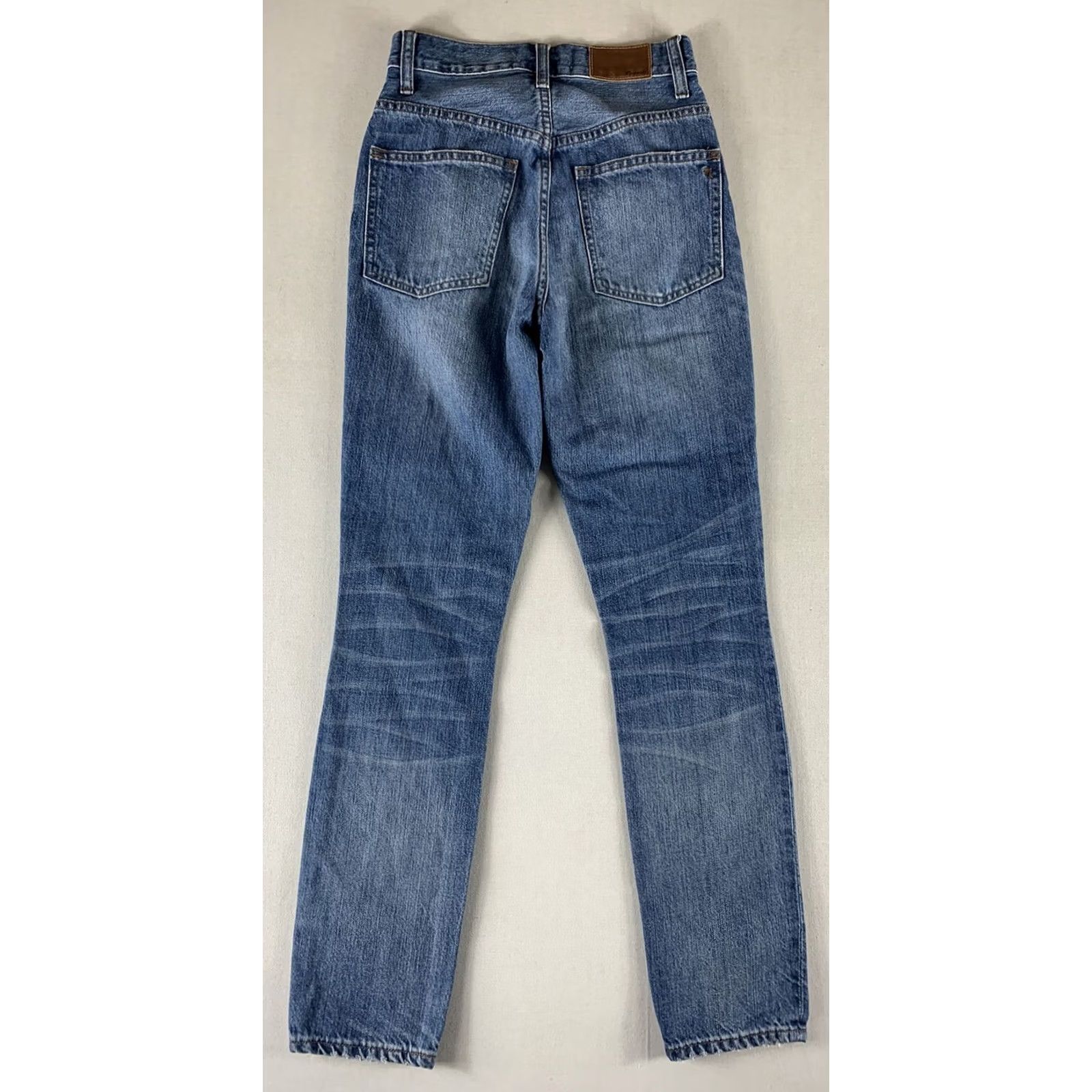 Madewell MADEWELL RIGID SKINNY JEANS WOMENS SIZE 23 BLUE 25X29 Size 40" / US 18 - 2 Thumbnail