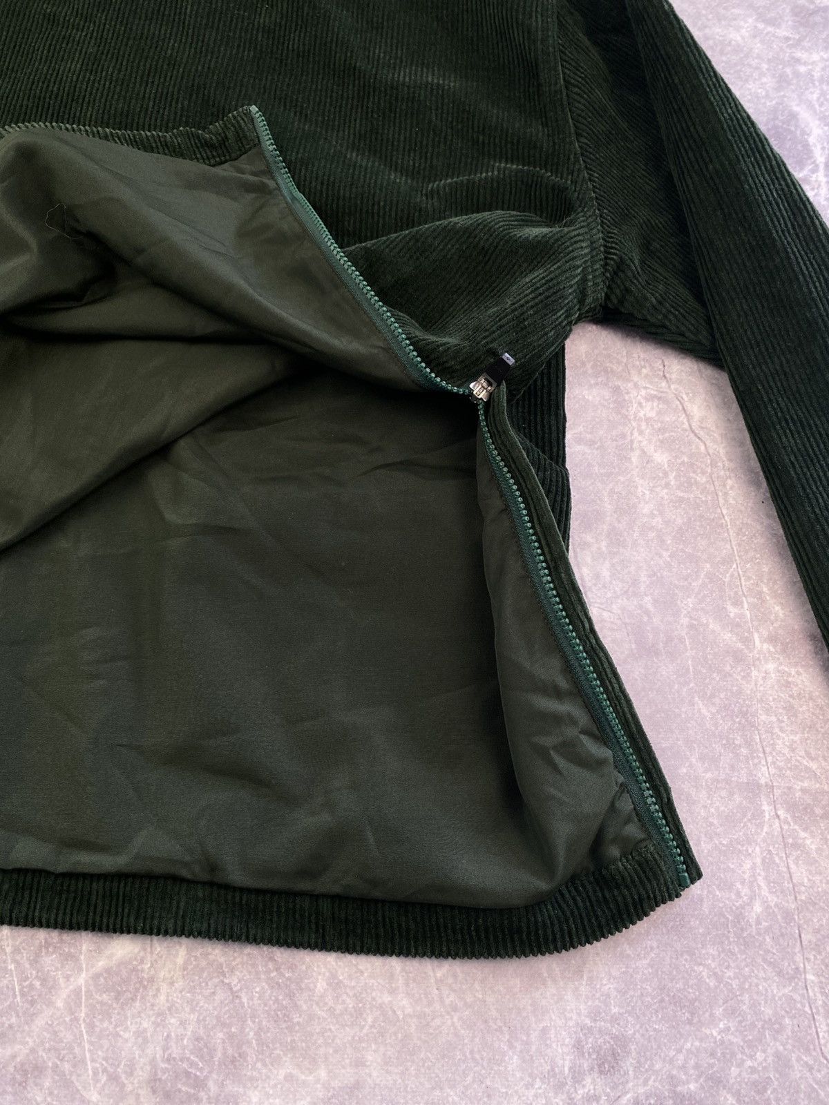 Patta Patta Green Corduroy Jacket with Two Front Pocket Size: L Size US L / EU 52-54 / 3 - 10 Thumbnail