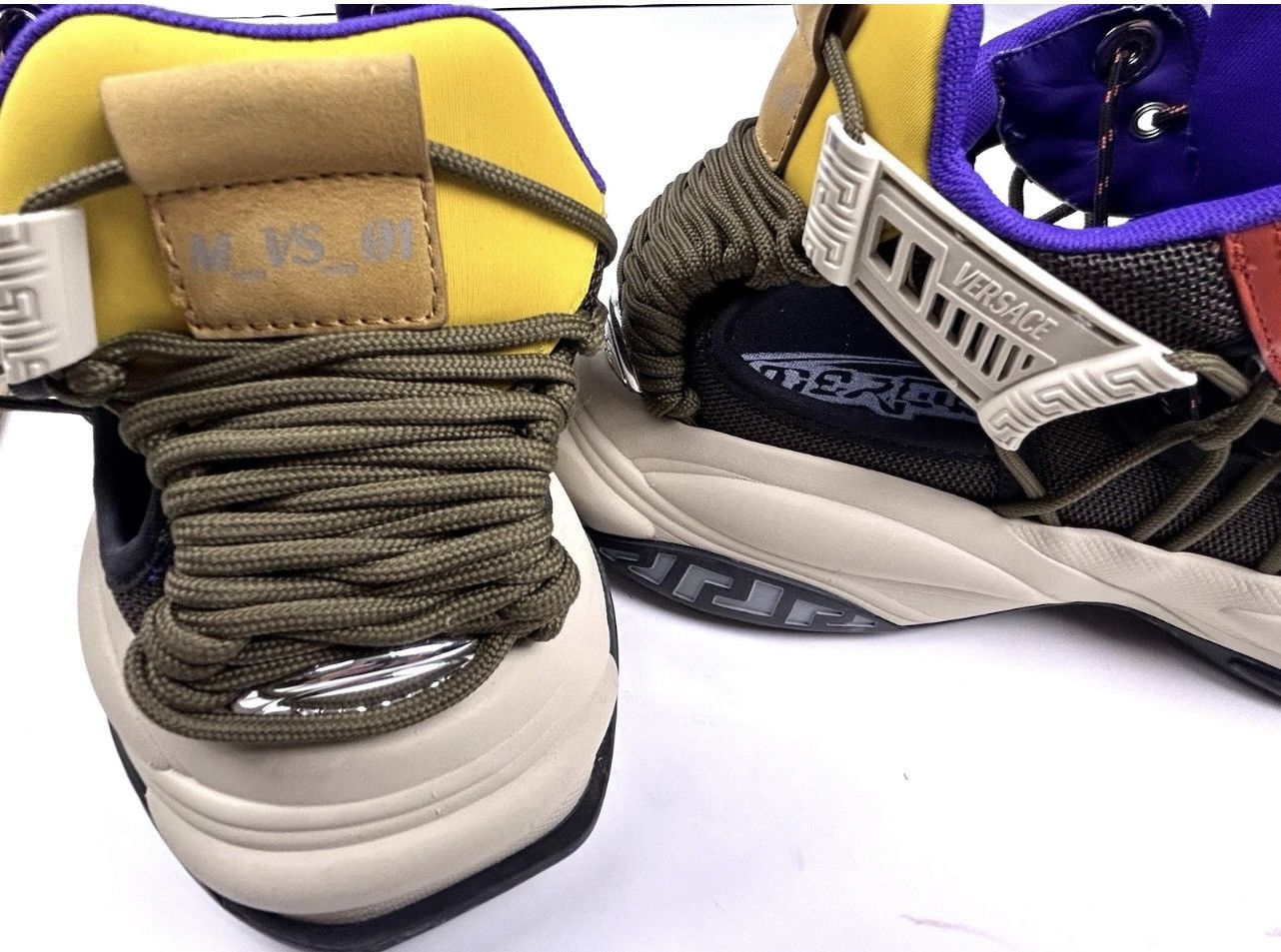 Versace Versace Mercury MVS01 Sneaker EU44/US11 Tan Multicolor Italy Size US 11 / EU 44 - 7 Thumbnail