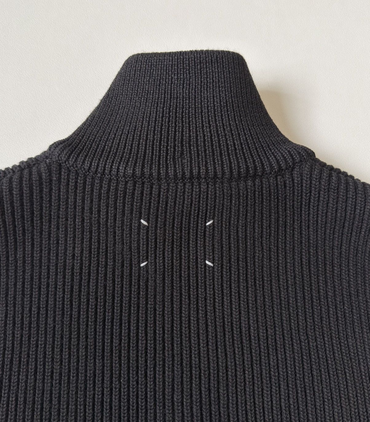 Maison Margiela A/W 06 Black Drivers Zip Sweater Vest Size US M / EU 48-50 / 2 - 16 Thumbnail