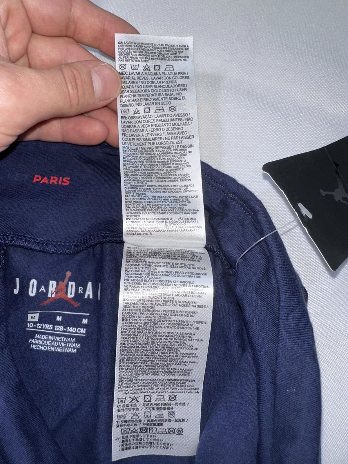 Designer Jordan Big Kids (Girl’s) Paris Saint Germain PSG Midnight Navy Leggings Size 24" / US 00 / IT 34 - 2 Thumbnail