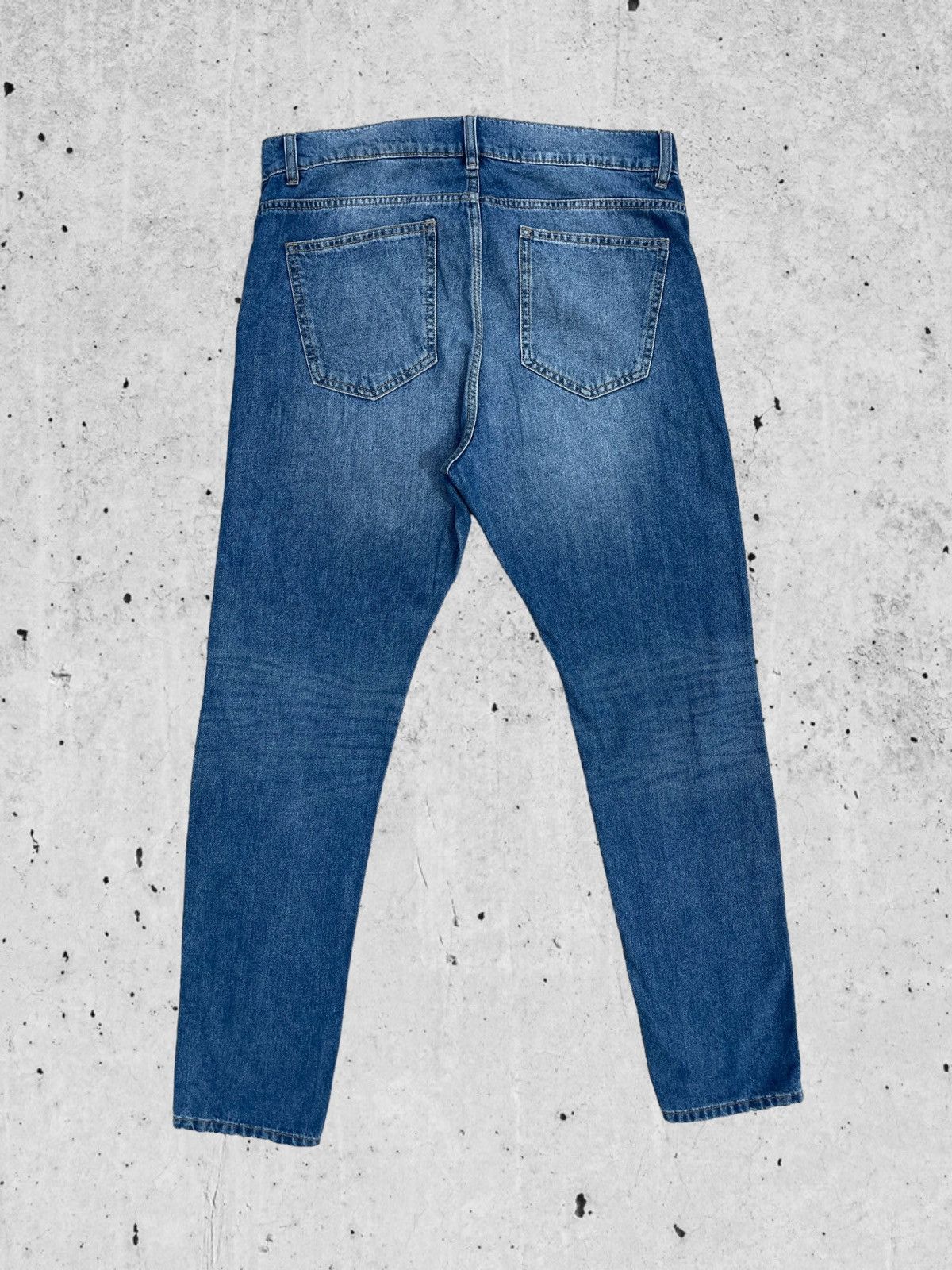 Jean 🔥 Devided Blue Distressed Denim Streetwear W34🔥 Size US 34 / EU 50 - 8 Thumbnail