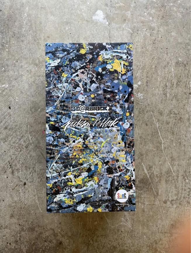Medicom Toy Jackson Pollock x SYNC JP 1000% BearBrick 1st Release Size ONE SIZE - 5 Thumbnail