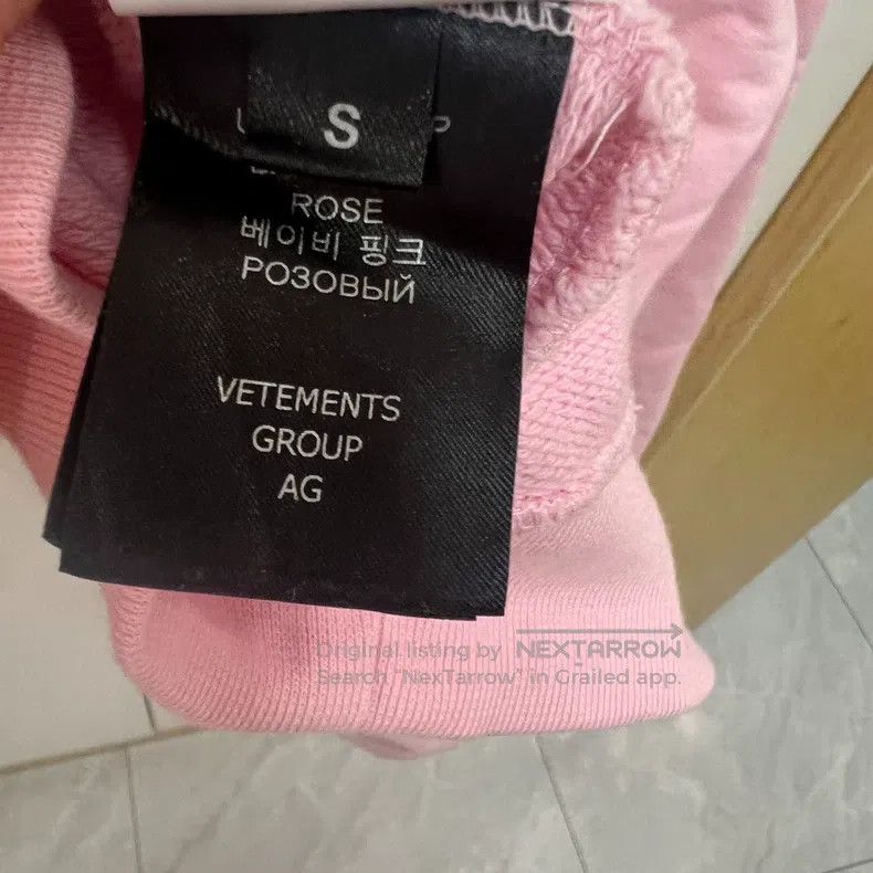 Vetements Vetements Pink Unicorn Hoodie Size US S / EU 44-46 / 1 - 6 Thumbnail