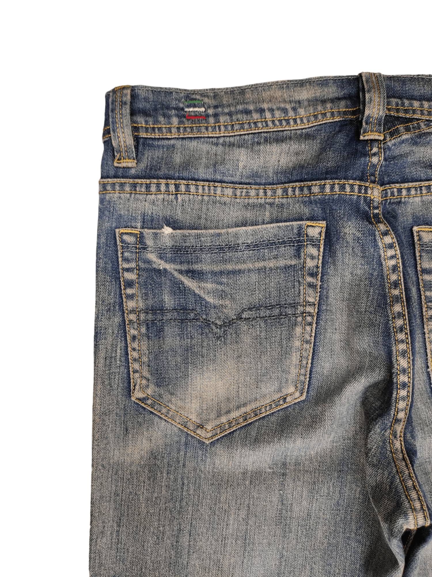 Diesel Vintage Y2k Diesel Faded Slim Fit Denim Jeans Size US 32 / EU 48 - 13 Thumbnail
