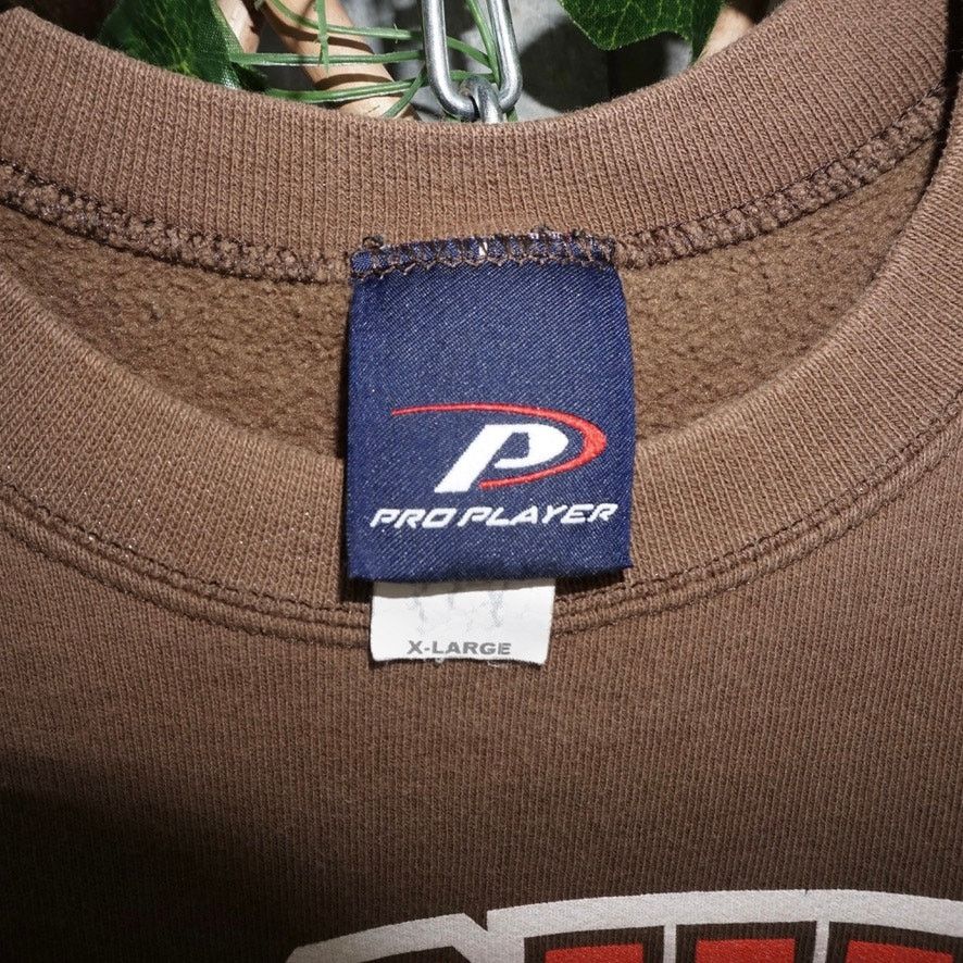 Pro Player XL - Vintage Y2K Cleveland Browns Helmet NFL 90s sweatshirt Size US XL / EU 56 / 4 - 3 Thumbnail