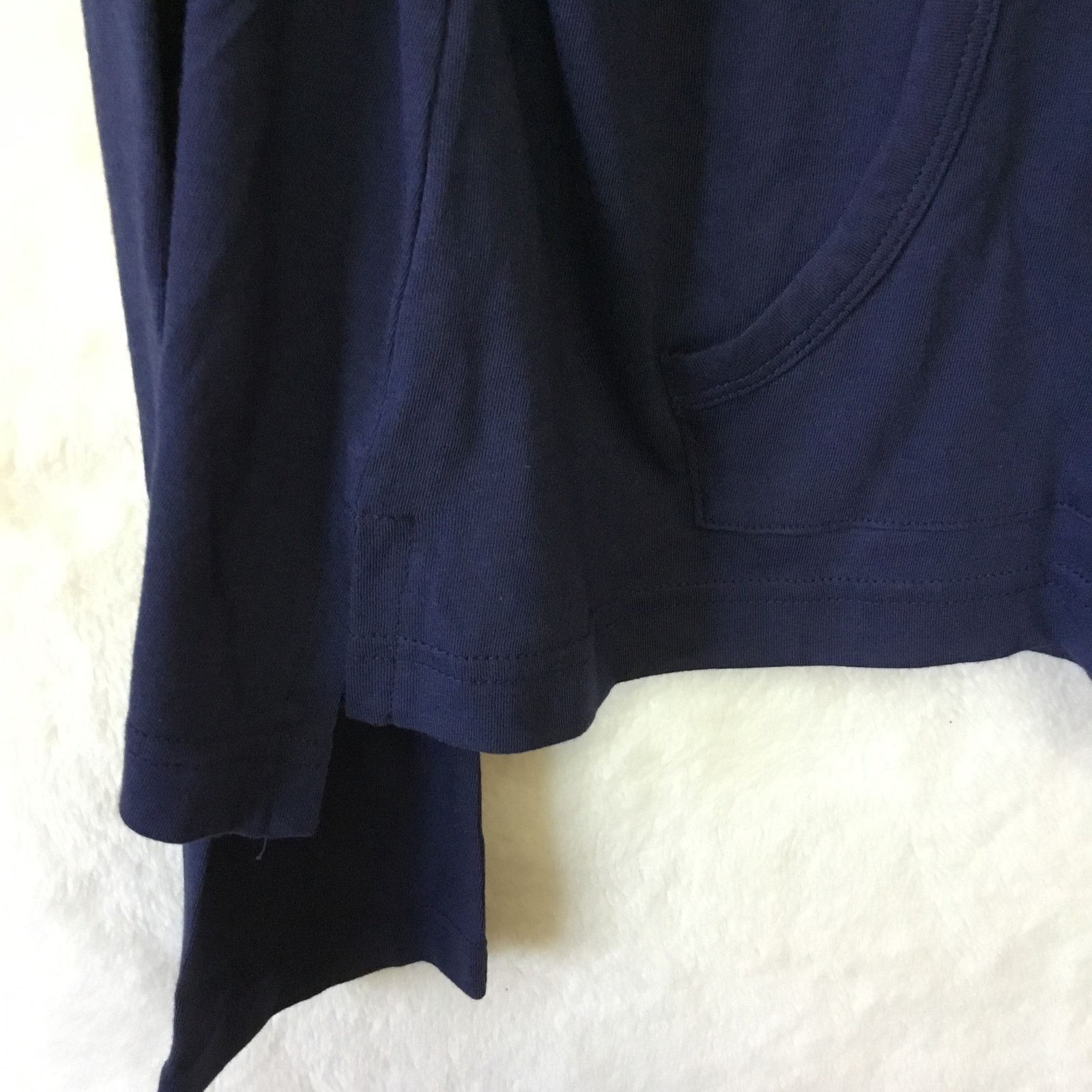 Gap GAP Navy Blue Knit Hoodie Size XS / US 0-2 / IT 36-38 - 6 Thumbnail