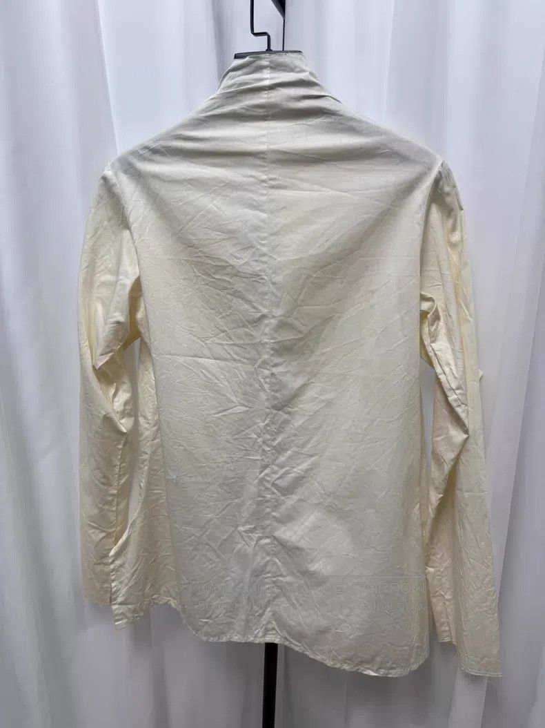 Yohji Yamamoto YOHJI YAMAMOTO Main Line Tied Destruction Silk Blended Shi Size US M / EU 48-50 / 2 - 7 Thumbnail