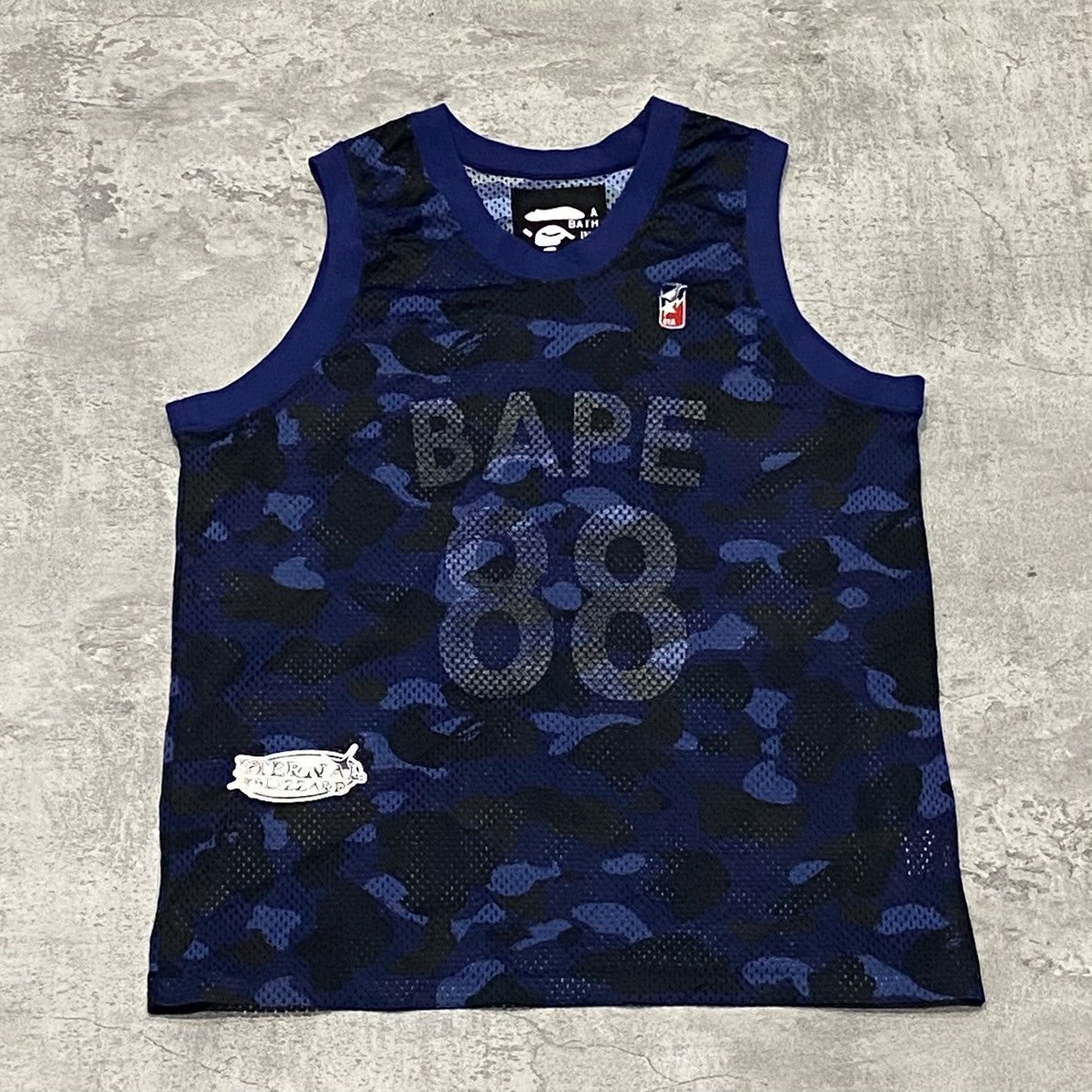 Bape Bape Basketball Jersey Blue Size US L / EU 52-54 / 3 - 1 Thumbnail