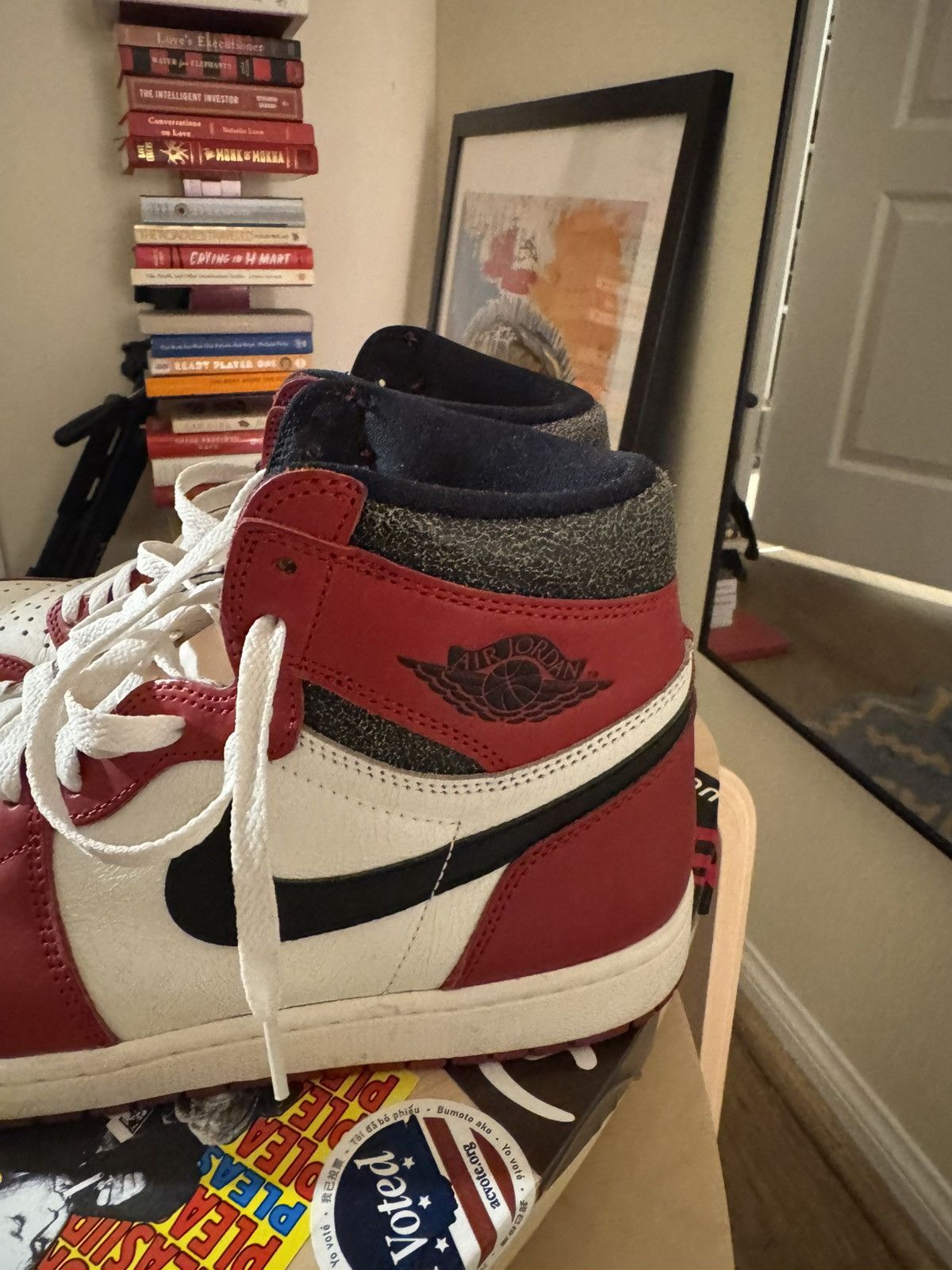 Nike Nike Jordan 1s Lost and Found Size US 10.5 / EU 43-44 - 2 Thumbnail