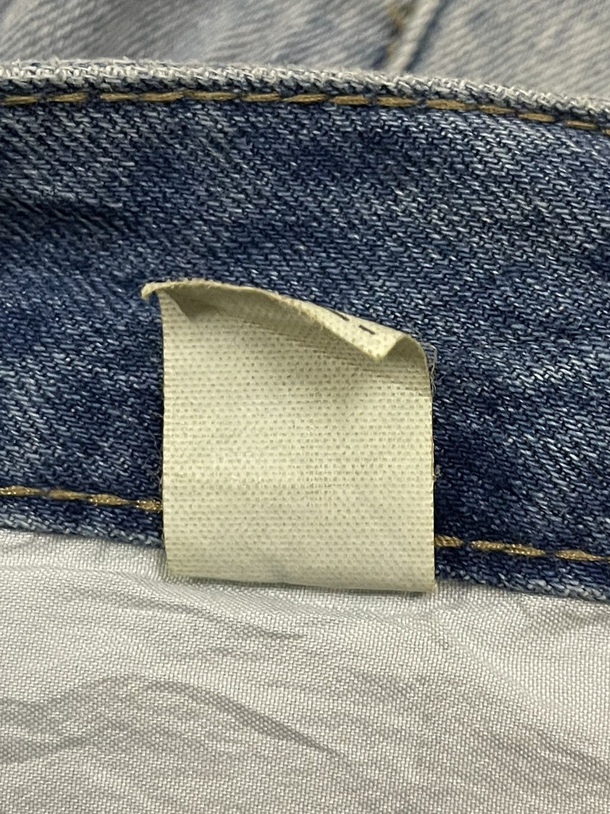 14th Addiction Vintage Japanese Brand Blue Wash Distressed Baggy Jeans Size 26" / US 2 / IT 38 - 7 Thumbnail