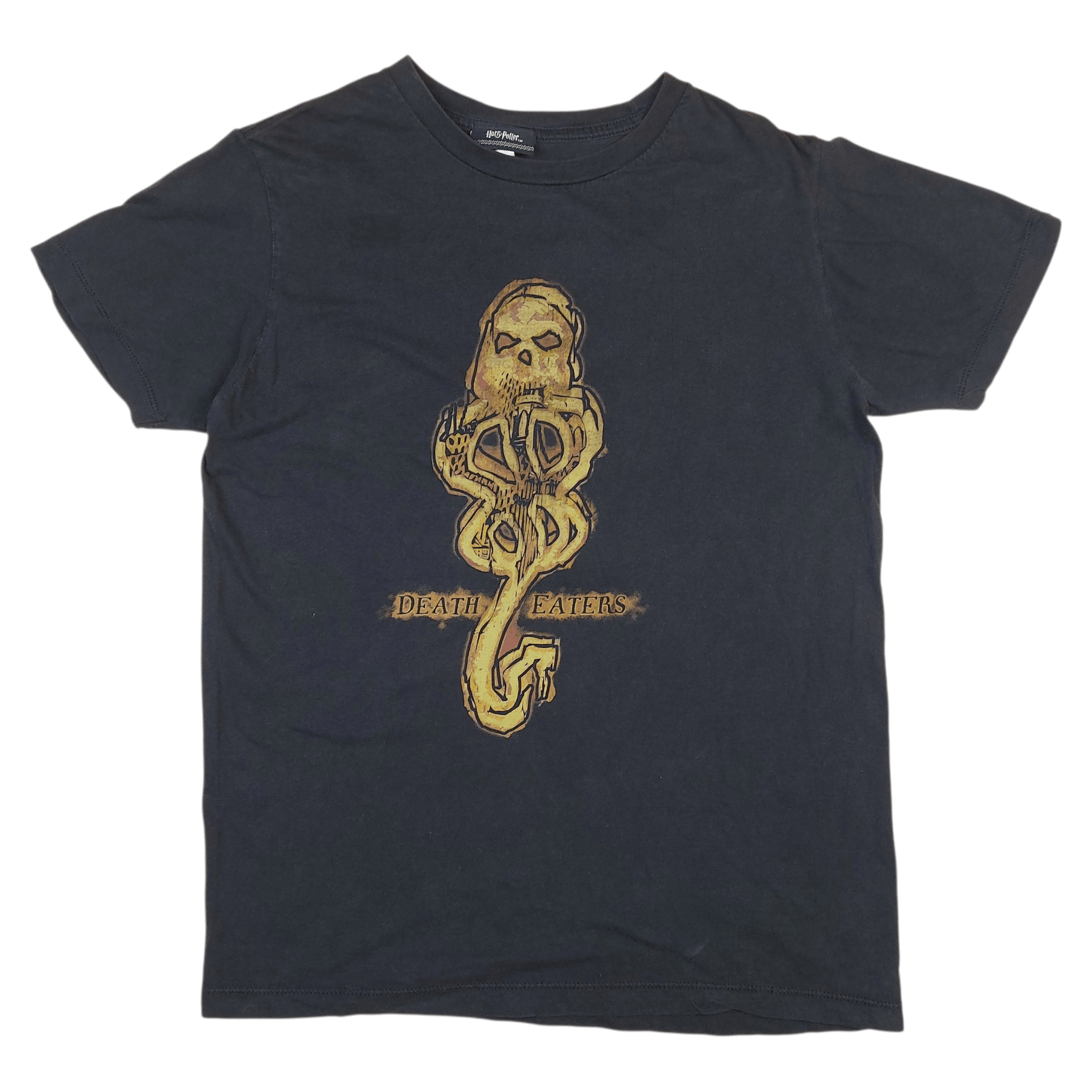 Warner Bros Vintage 2005 Harry Potter Death Eaters Movie Warner Bros TEE Size US M / EU 48-50 / 2 - 1 Thumbnail