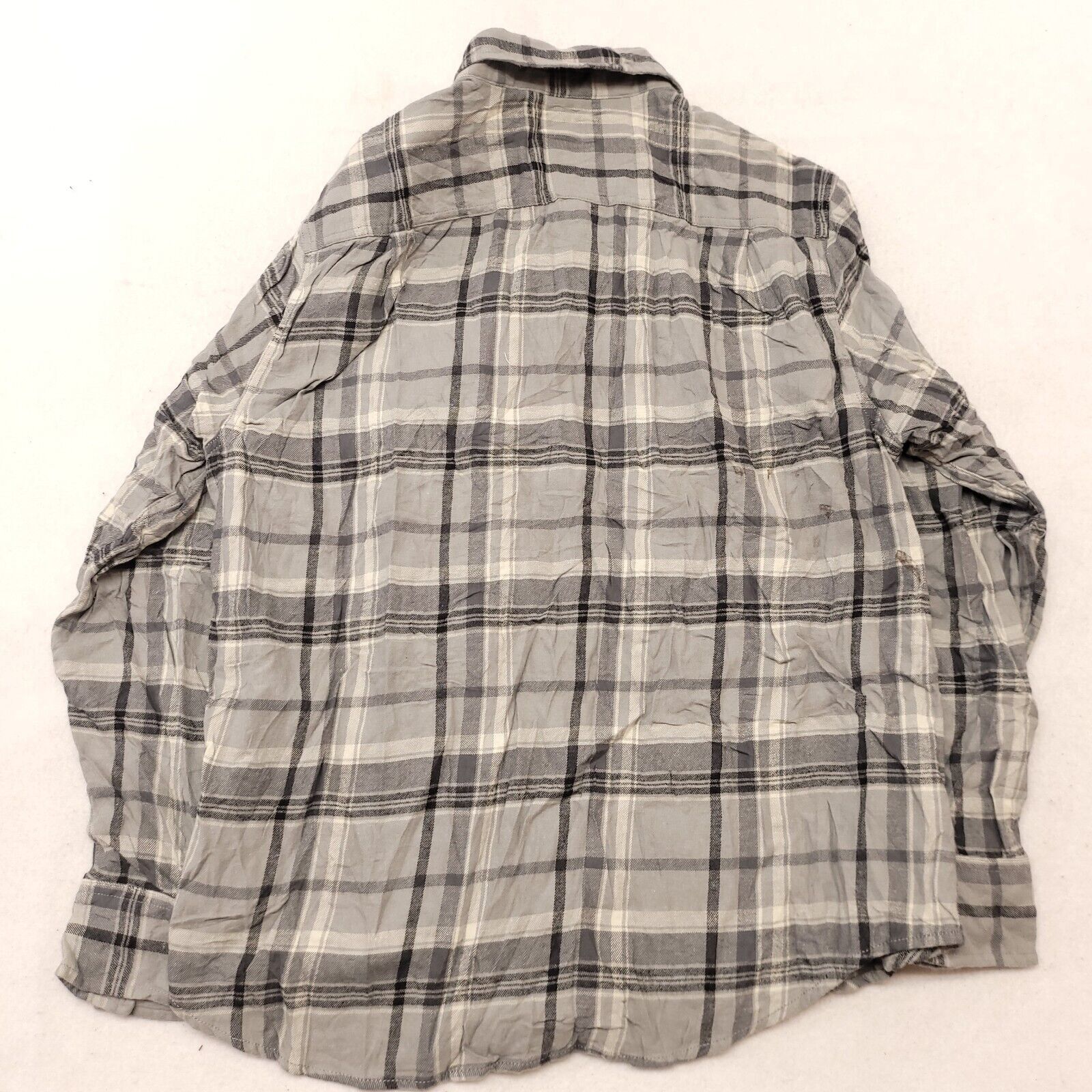 Arizona Jean Co. Arizona Jean Co Madras Flannel Button Up Shirt Mens Size XL Size US XL / EU 56 / 4 - 10 Thumbnail