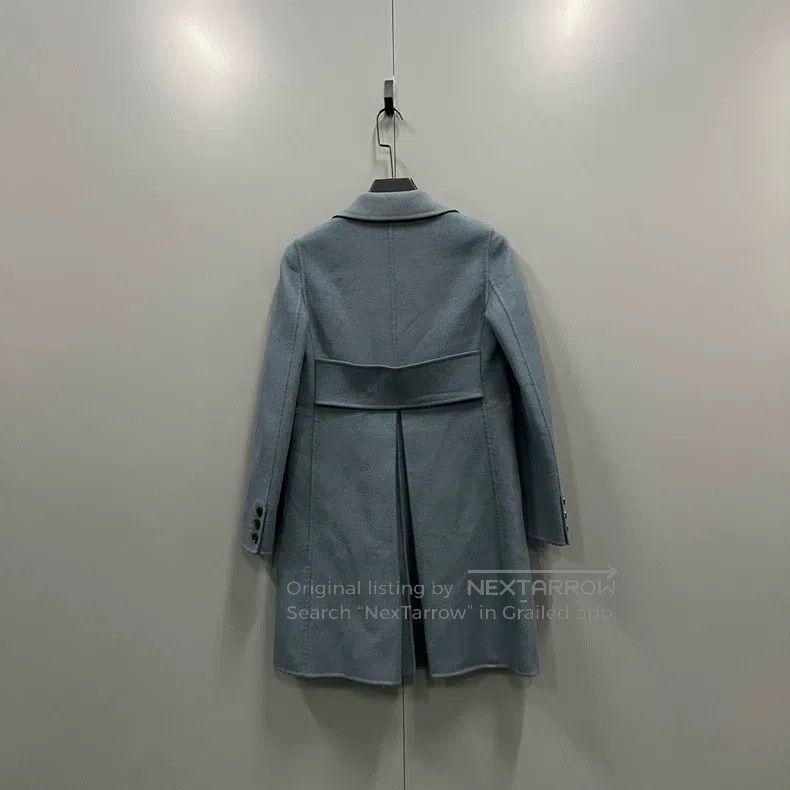 Valentino Valentino Haze blue lapel coat Size S / US 4 / IT 40 - 2 Thumbnail