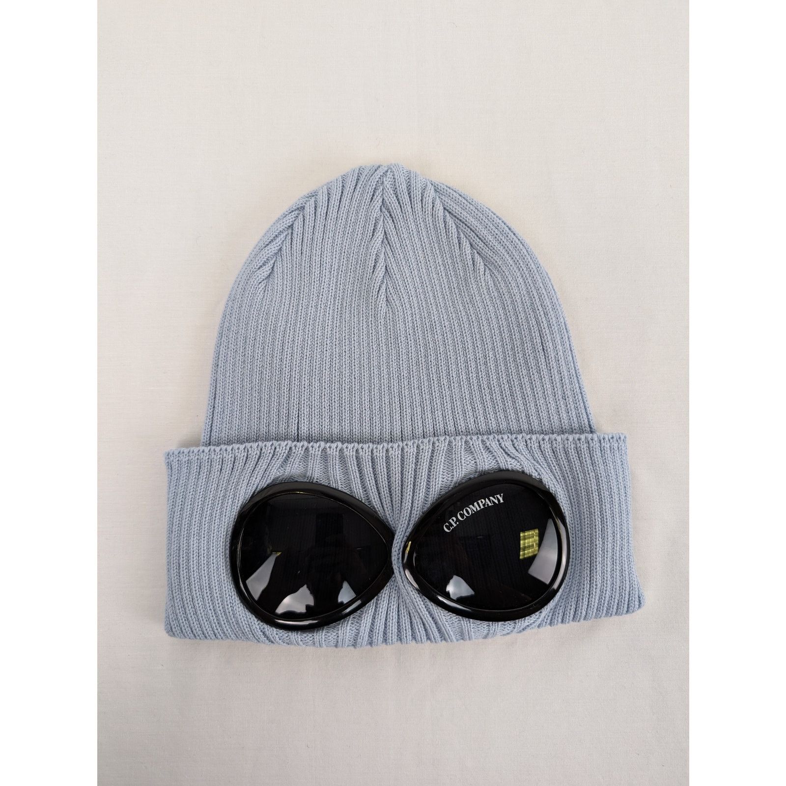 C.P. Company o1rshd1 Q:2 / Size: OS / Goggles Beanie Cap / Hat Light Blue Size ONE SIZE - 1 Thumbnail