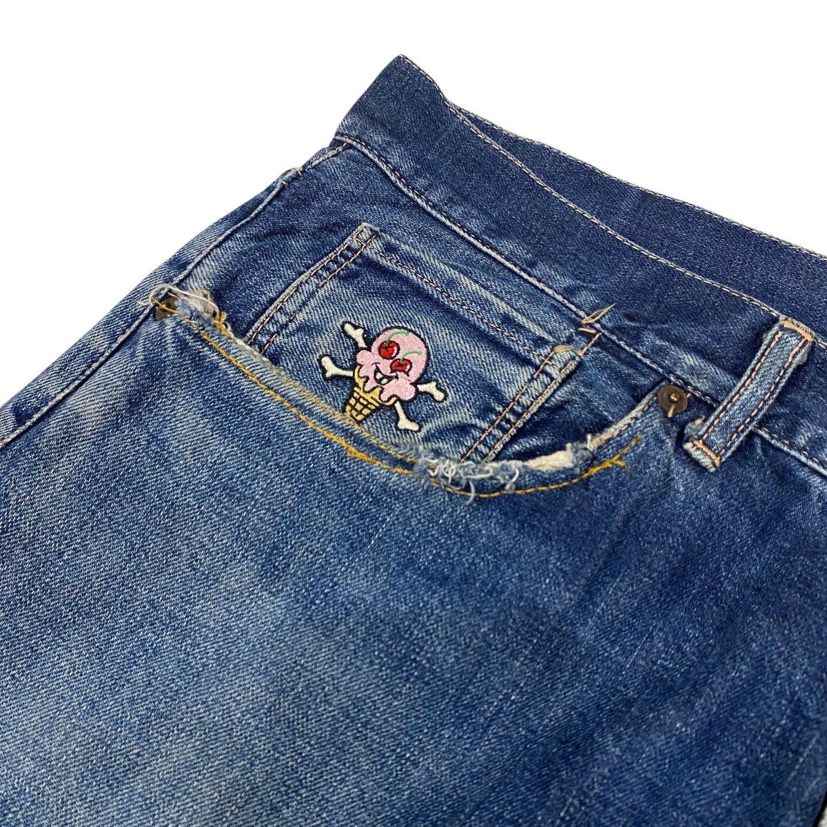 Billionaire Boys Club Billionaire Boys Club Logo Icecream Denim Pants Size US 36 / EU 52 - 6 Thumbnail