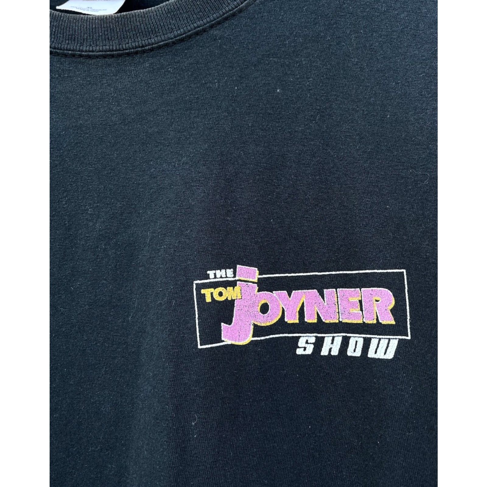 Gildan VINTAGE Tom Joyner Morning Show T-Shirt Mens XL Black Hip Hop Rap 90s Graphic Print Crew Neck Short Sleeve Men Mens/Teen? Size US XL / EU 56 / 4 - 2 Thumbnail