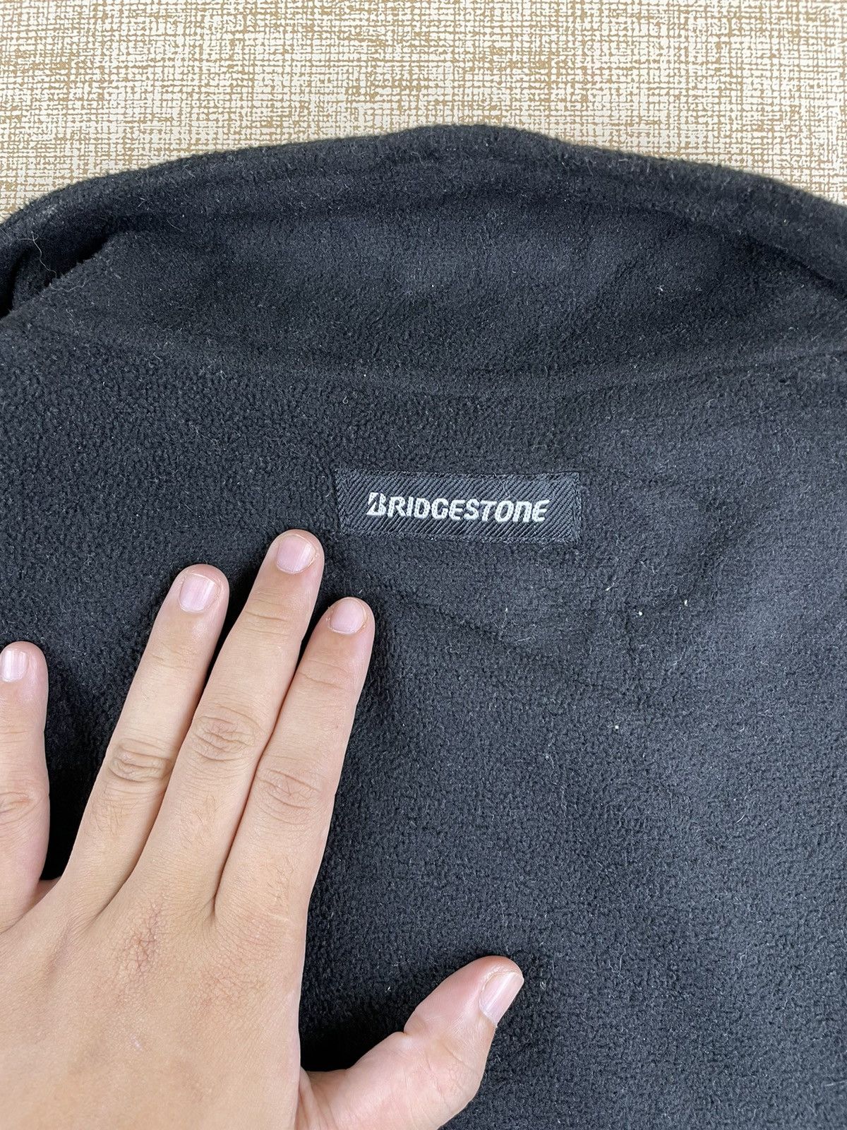 USA Olympics × Vintage Vintage Bridgestone Olympic Racing Fleece Jacket Size US L / EU 52-54 / 3 - 5 Thumbnail