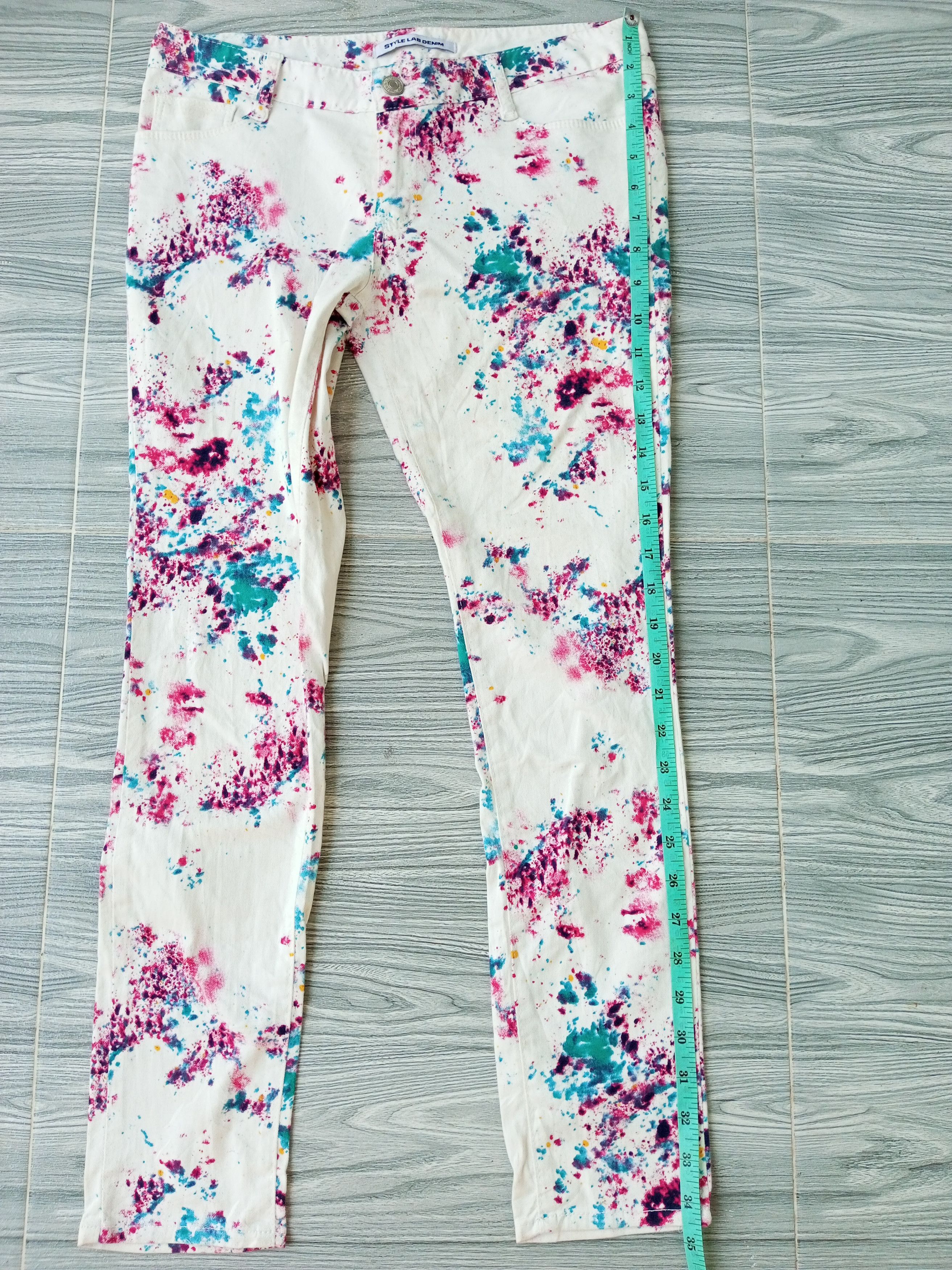 Japanese Brand Style Lab Denim Stretch Multi Colour Japanese Brand Size US 34 / EU 50 - 7 Thumbnail