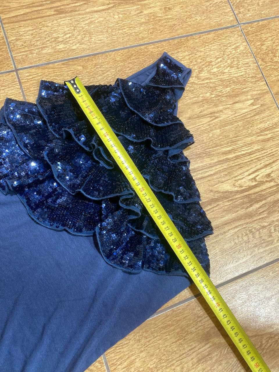 Miss Sixty Miss Sixty Y2K Stunning Beaded One Shoulder Top Size M / US 6-8 / IT 42-44 - 7 Thumbnail