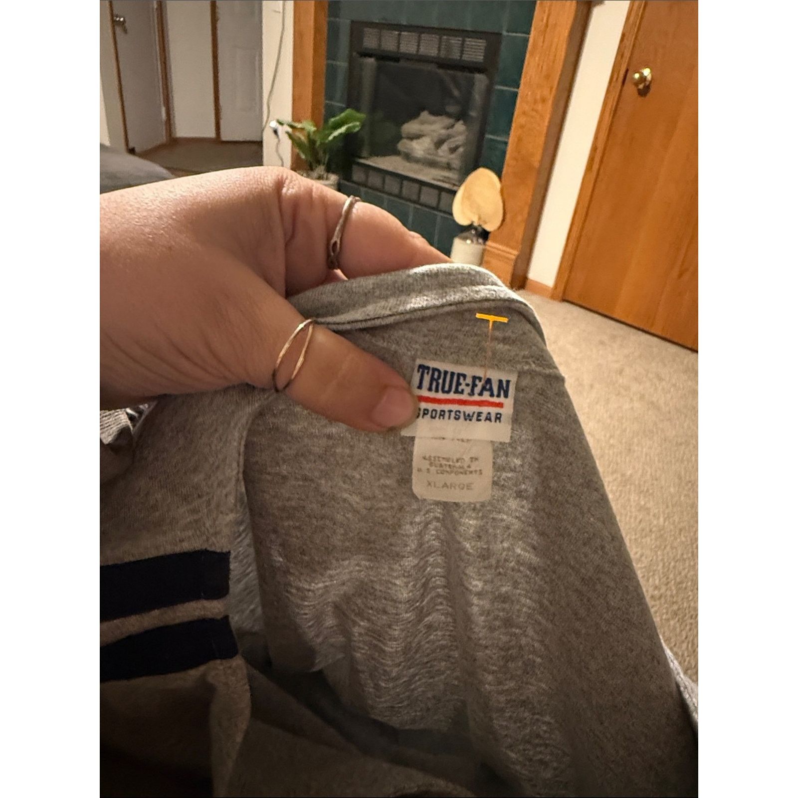 MLB VINTAGE MLB TRUE-FAN MINNESOTA TWINS Gray Cotton Jersey XL Size US XL / EU 56 / 4 - 2 Thumbnail