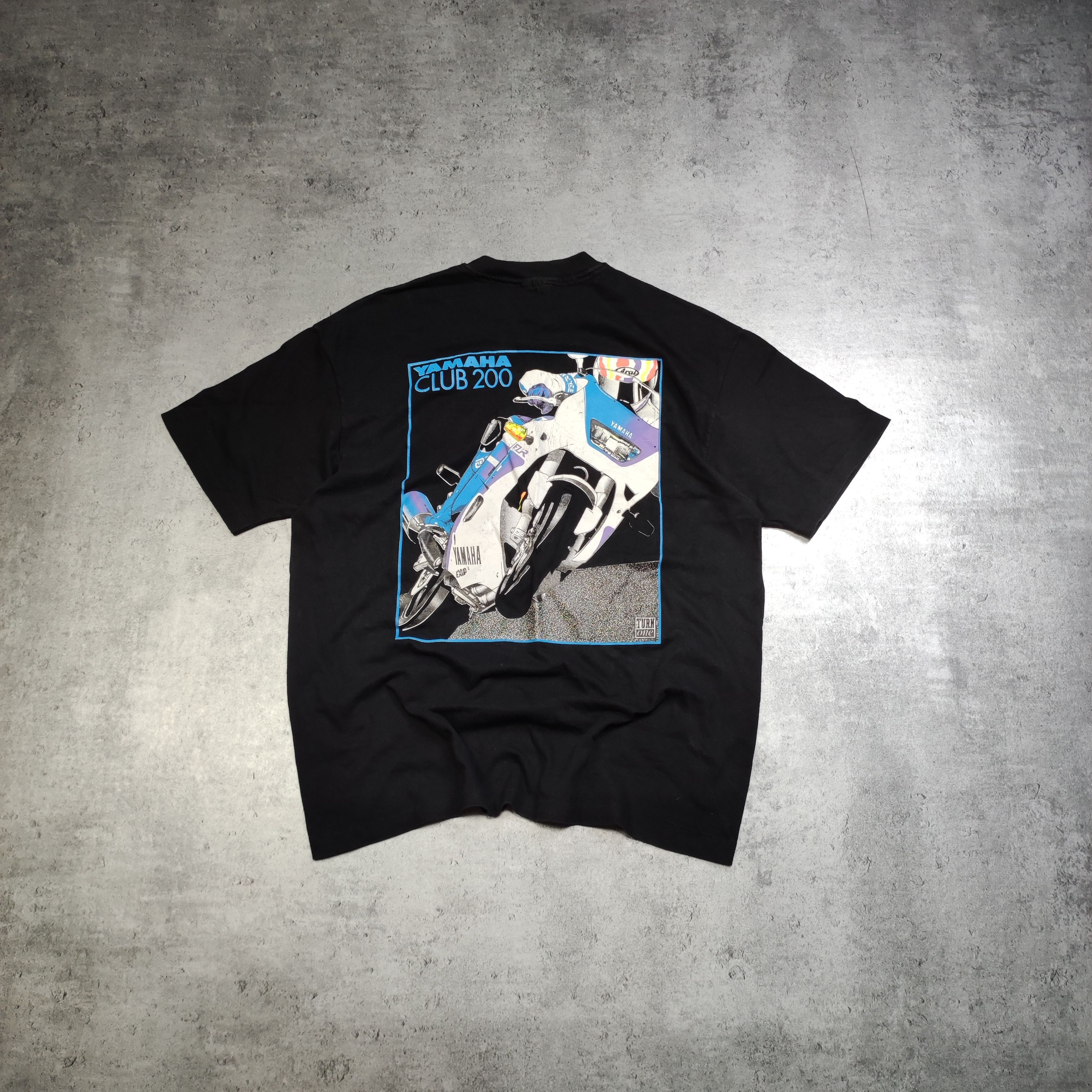 Vintage × Yamaha Vintage OG 1992 Yamaha Turn One Club 200 Promo Tee Size US XL / EU 56 / 4 - 1 Thumbnail