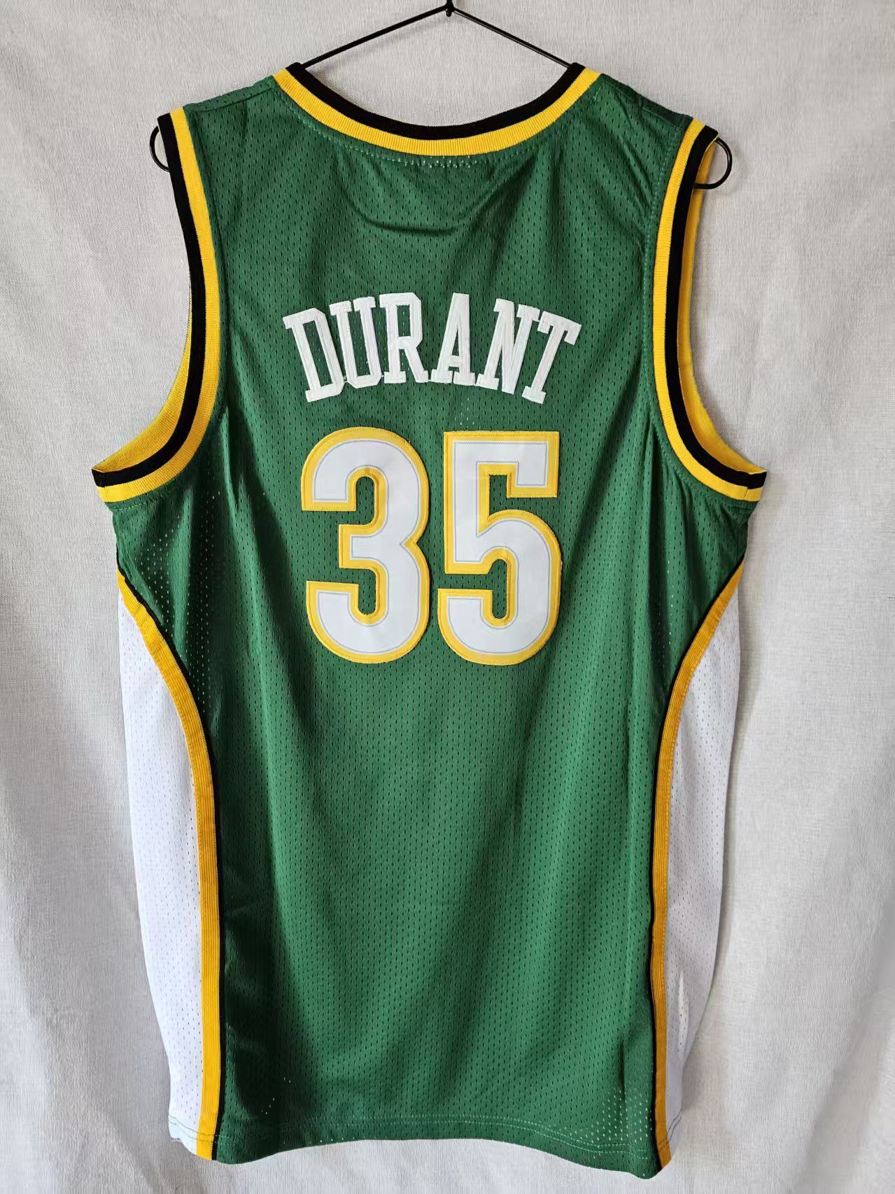 NBA Seattle SuperSonics 35 Kevin Durant Jersey Green Size US XL / EU 56 / 4 - 2 Thumbnail