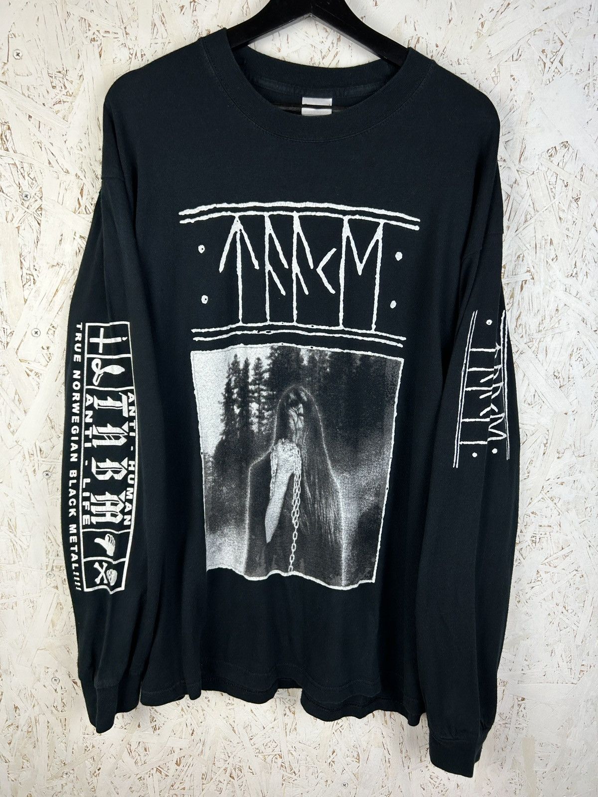 Band Tees 00s Taake Over Bjoergvin Graater Himmerik 2005 Long Sleeve Size US XL / EU 56 / 4 - 1 Thumbnail