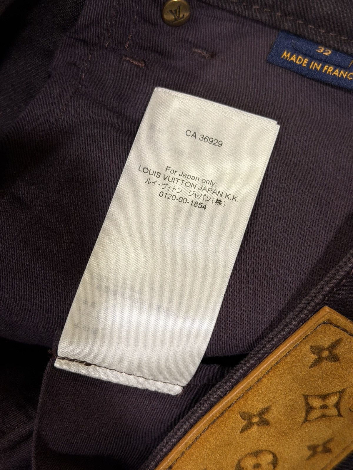 Louis Vuitton Louis Vuitton Virgil Flower Monogram Denim Work Jeans Pants Size US 32 / EU 48 - 15 Thumbnail