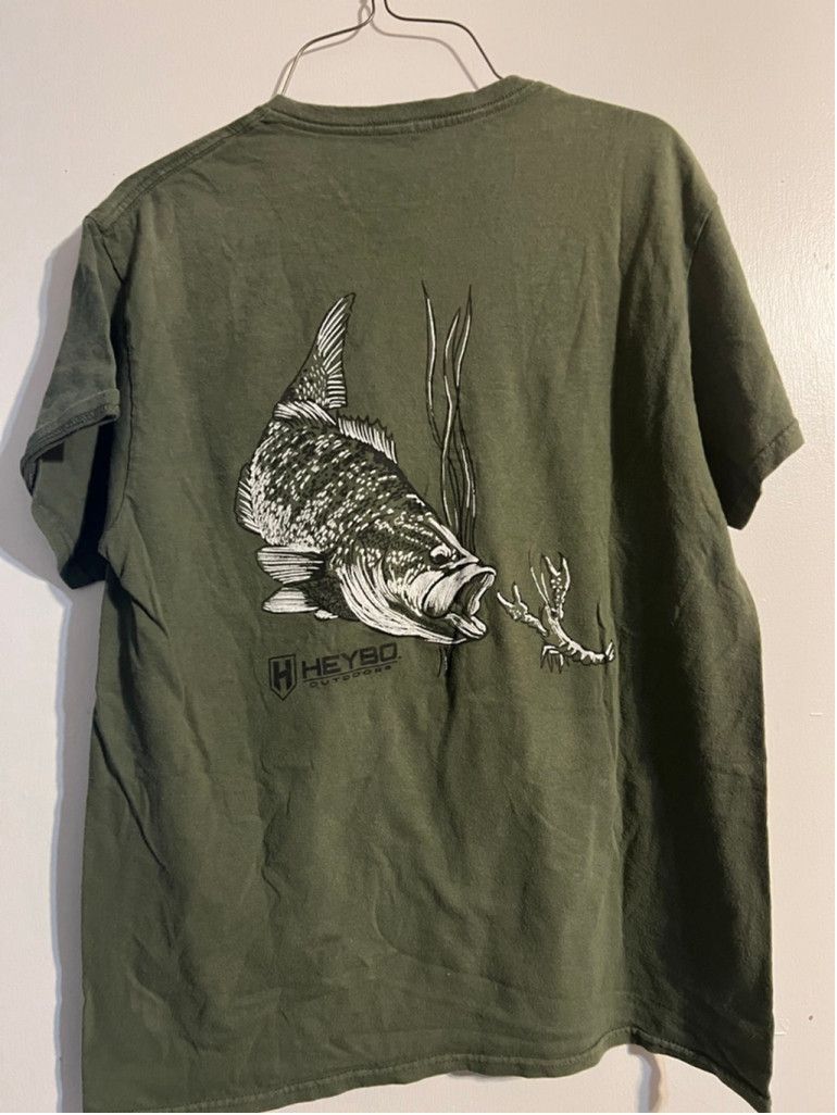 Other Men's HEYBO Green & White Graphic Short Sleeve Tee Shirt M Size US M / EU 48-50 / 2 - 2 Thumbnail